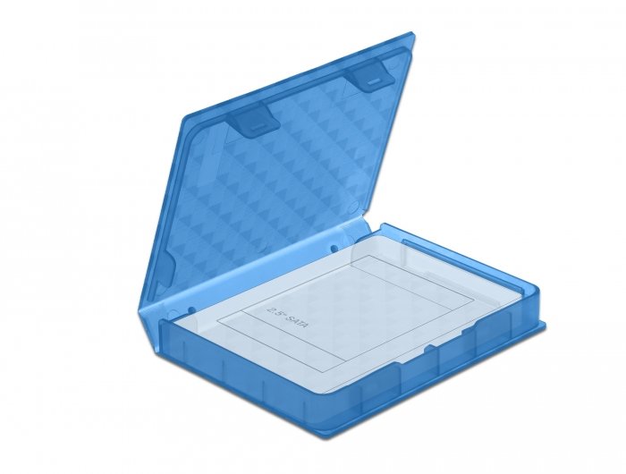 Schutzbox Für 2.5? Hdd Ssd Blau