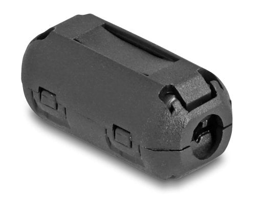 Delock 80944 Núcleo De Ferrita / Anillo De Ferrita Para Cable Redondo 5 Mm 2 Piezas Negro