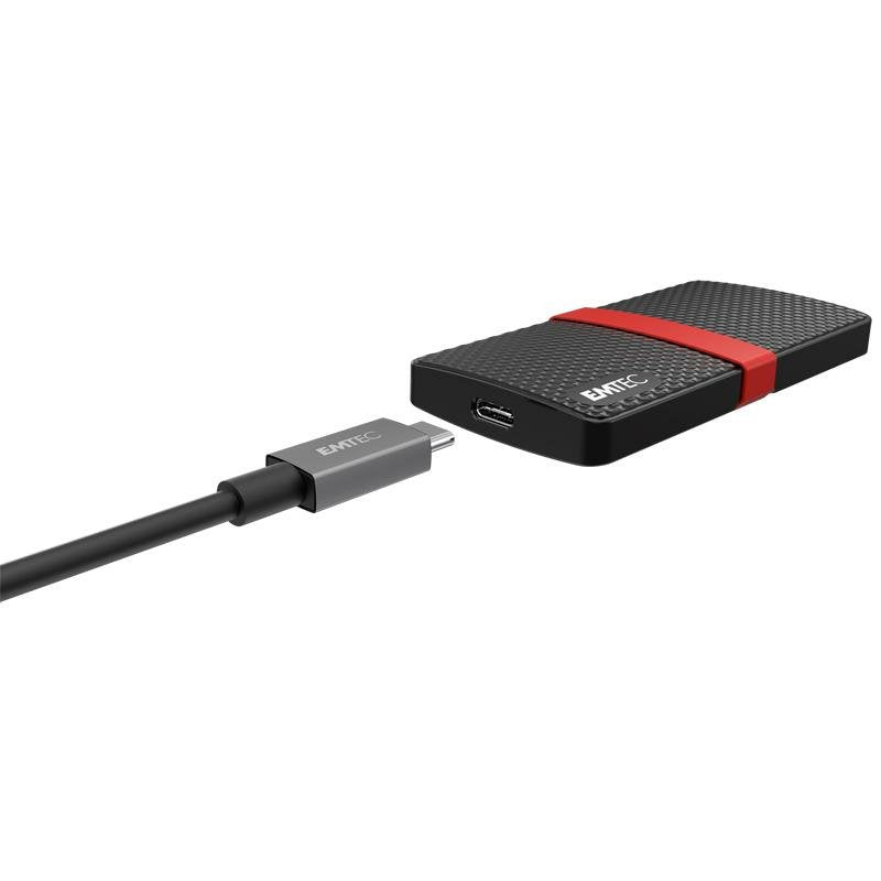 EAN 3126170173690 - Emtec X200 2 TB USB Tipo C 3.2 Gen 1 (3.1 Gen 1) Negro imagen 3