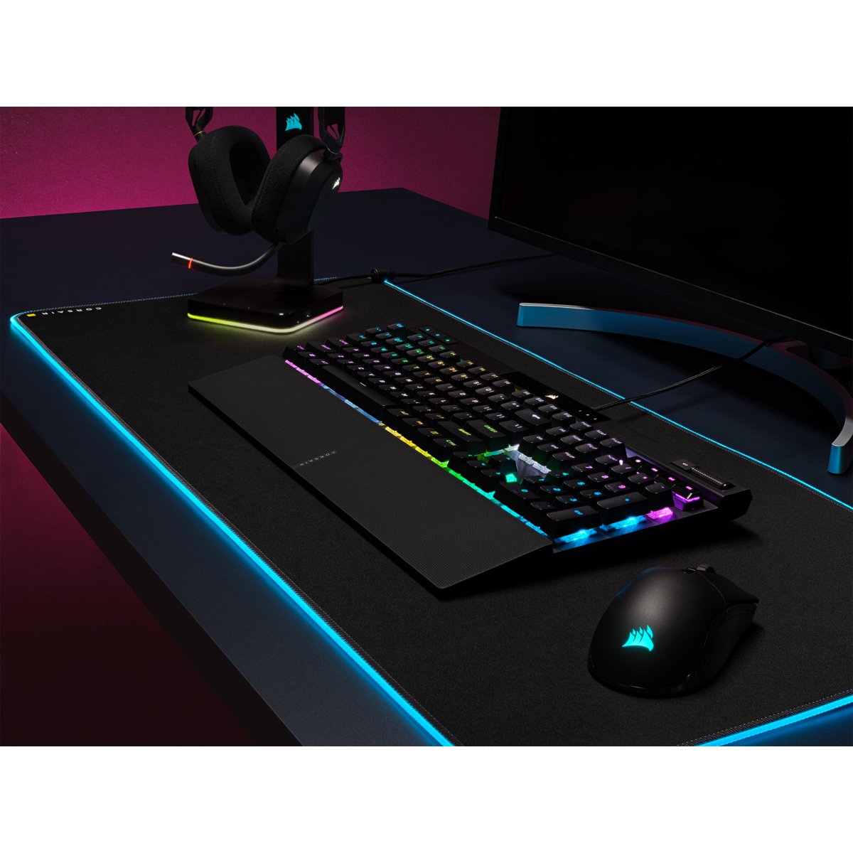 Teclado Español Corsair K70 Rgb Pro Mx Red Ch-9109410-Es