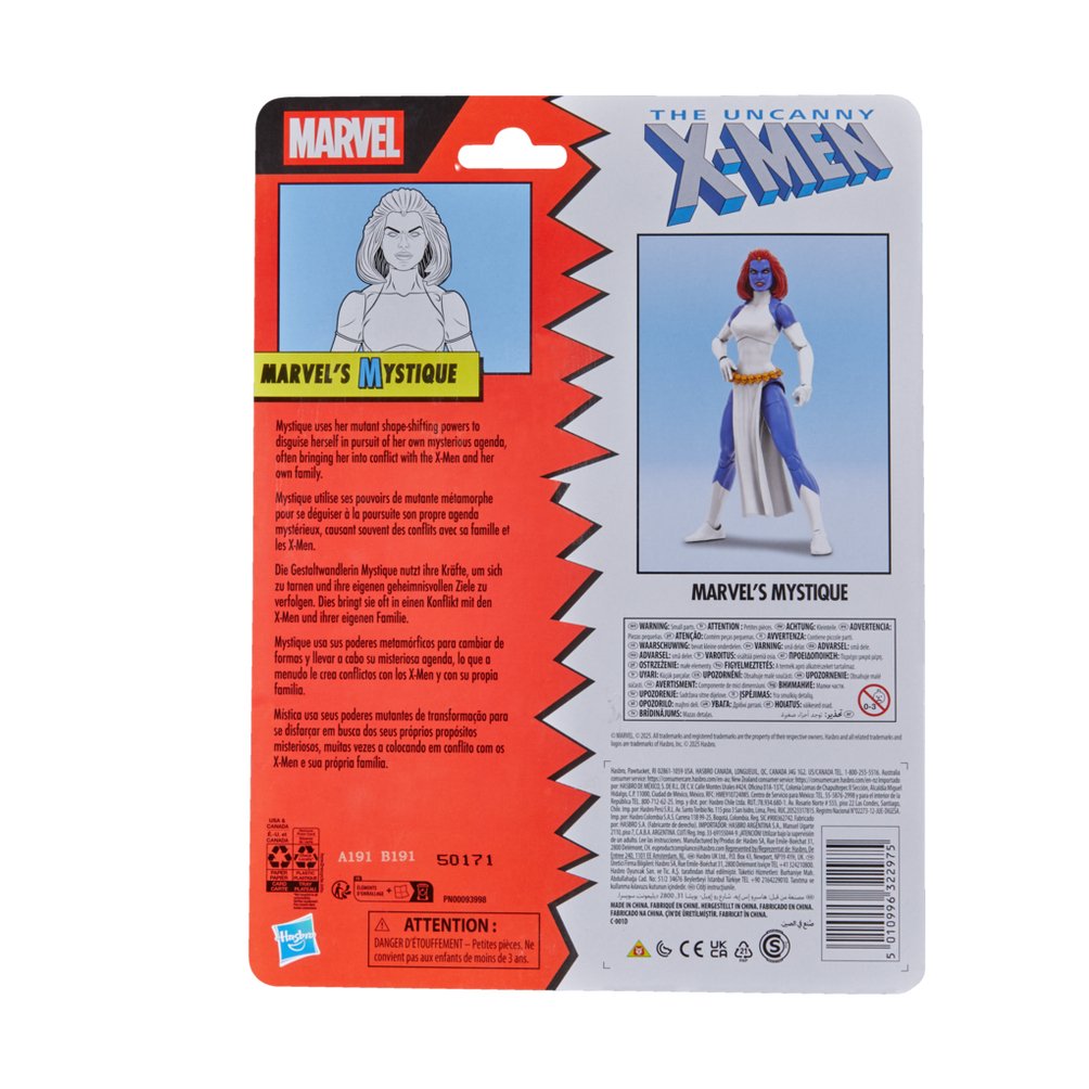 Figura Marvel'S Mystique X-Men The Uncanny Marvel 15cm