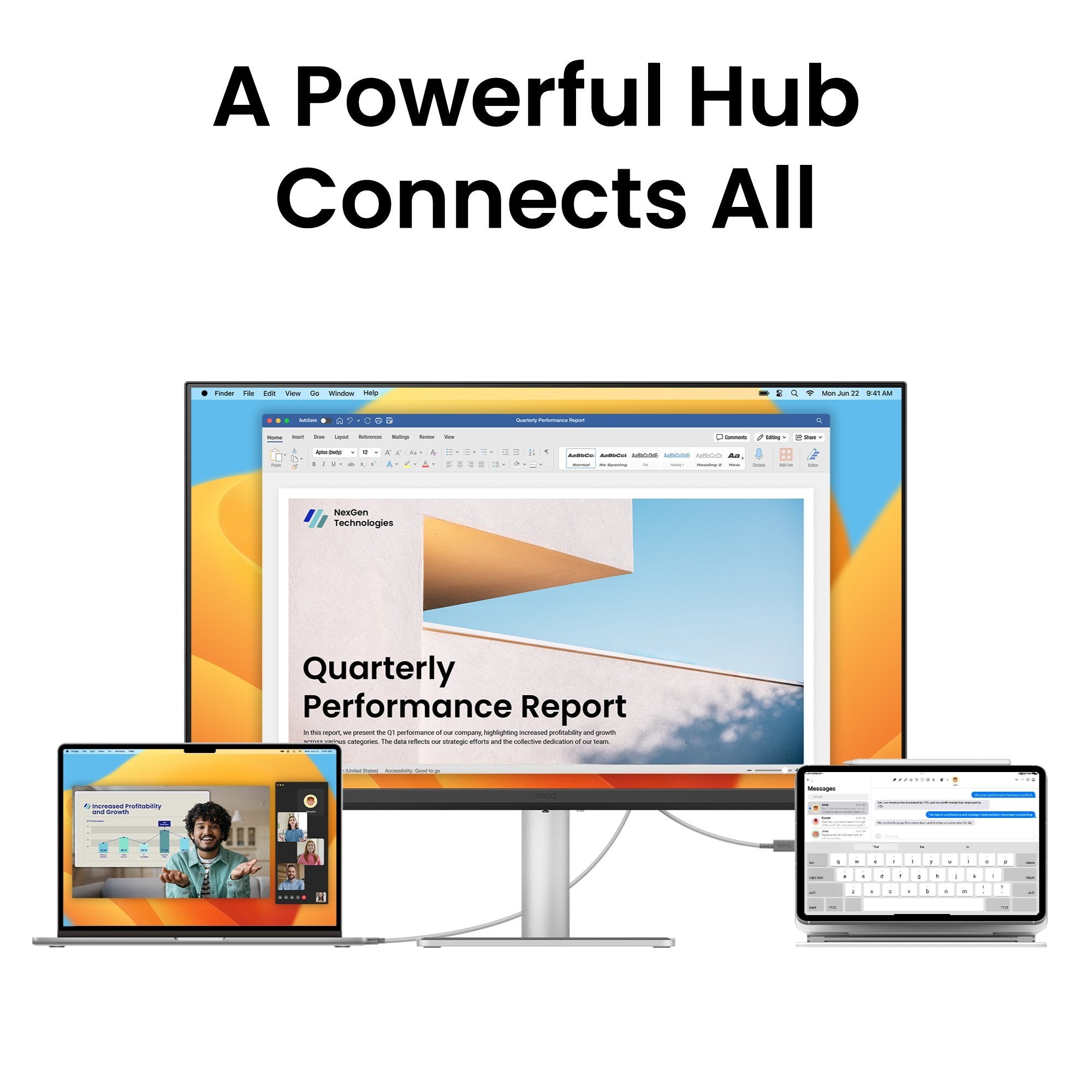 Monitor Ma270u Mac 4k 27" 2 X Usb-C 2x Hdmi