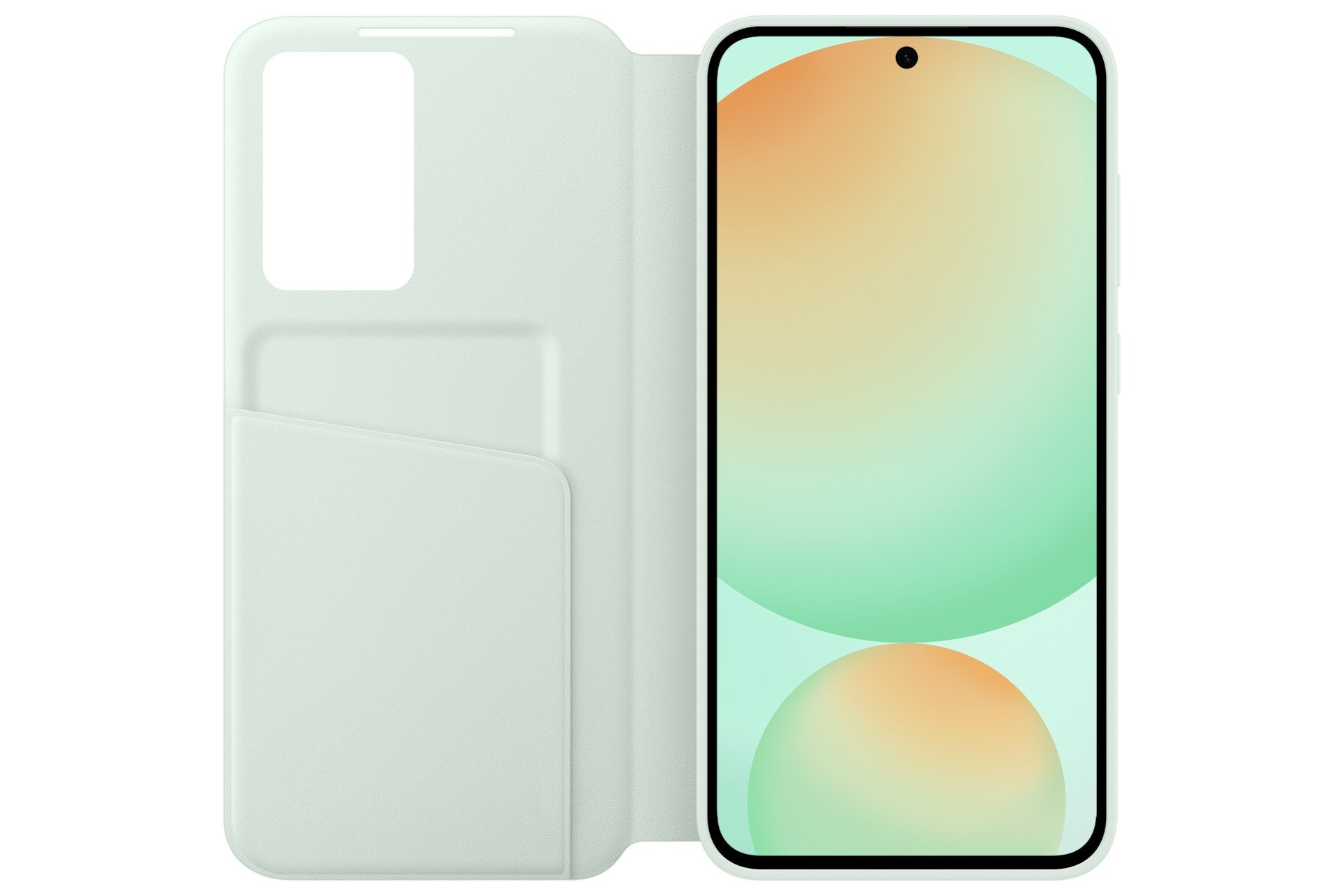 EAN 8806095768427 - Samsung EF-ZS721 funda para teléfono móvil 17 cm (6.7") Funda cartera Color menta imagen 2