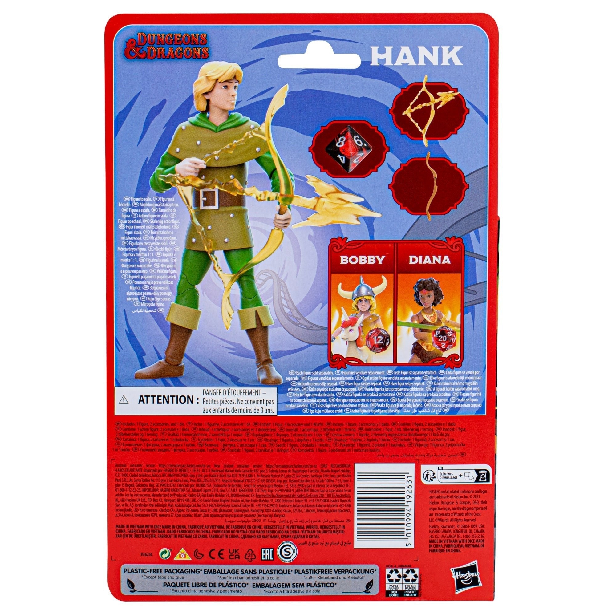 Figura Hasbro Dungeons & Dragons : Hank