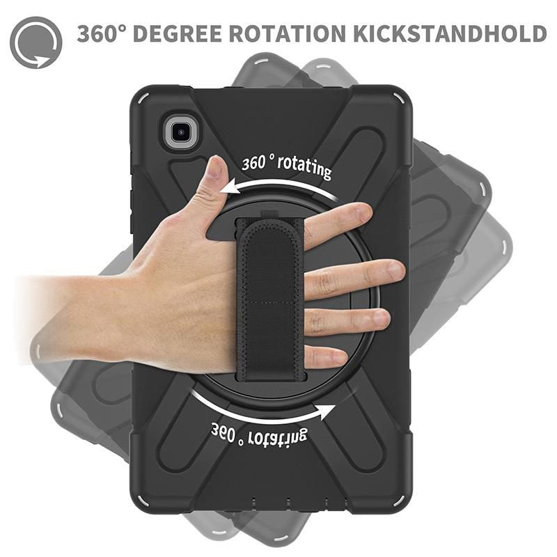 Estuff Black Defender Case Raised 22,1 Cm (8.7") Funda Para Galaxy Tab A7 Lite Negro