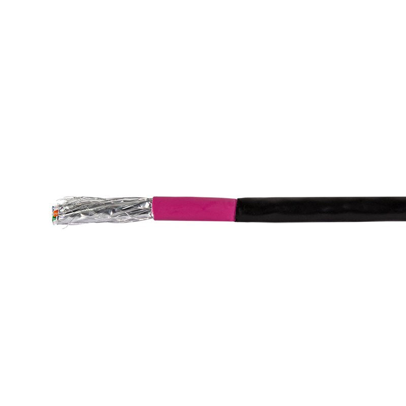 EAN 4052792068108 - LogiLink CPV0082 cable de red Negro, Rosa 100 m Cat7 imagen 2
