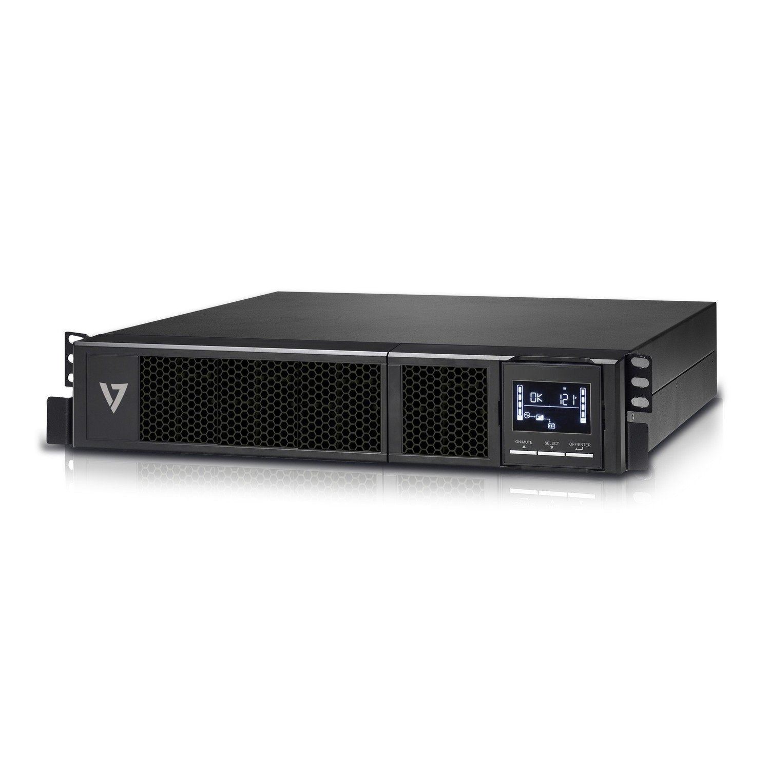 EAN 662919095234 - V7 UPS1RM2U3000-1E sistema de alimentación ininterrumpida (UPS) Línea interactiva 3 kVA 2700 W imagen 1