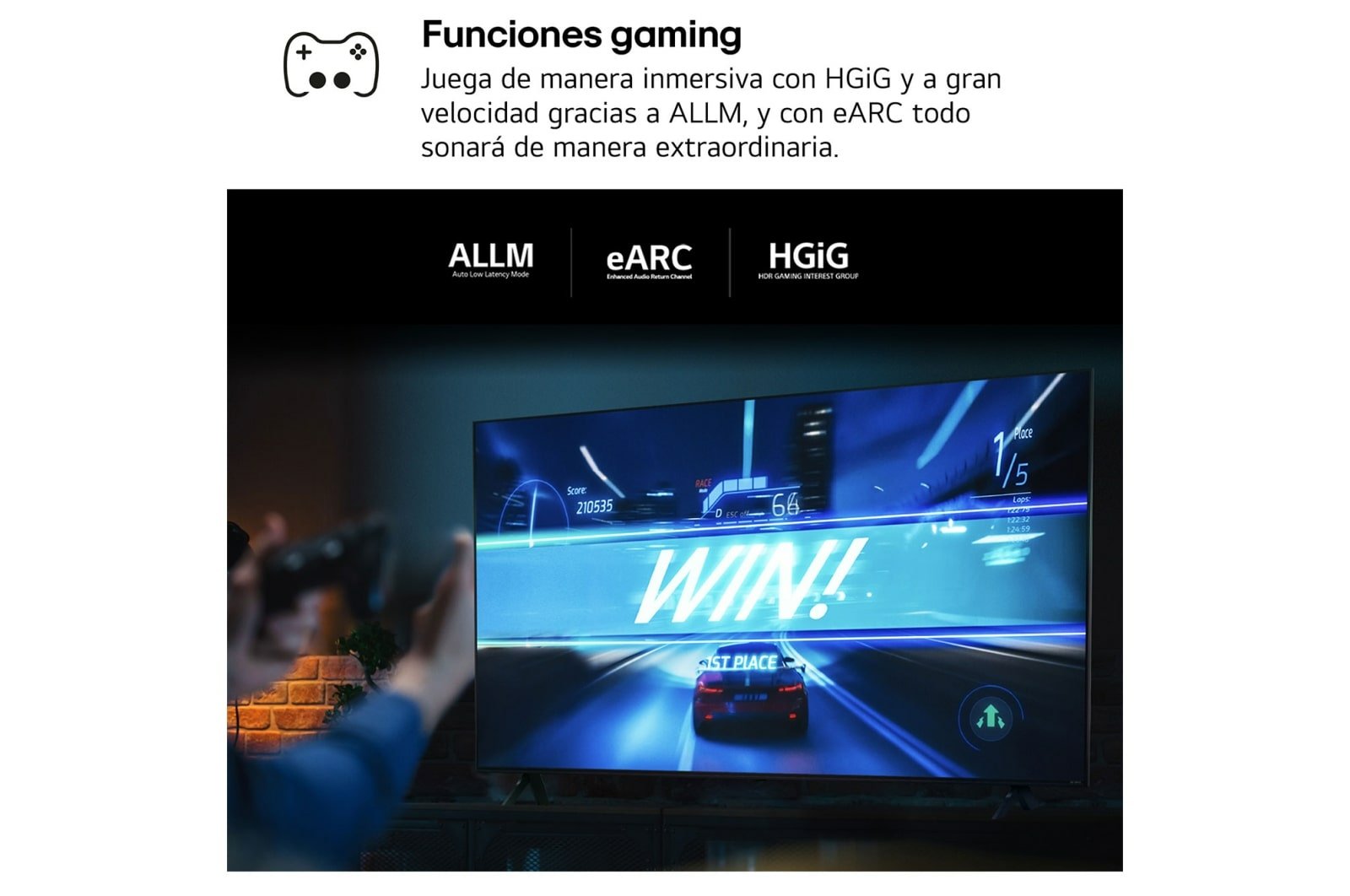 Televisor Lg Uhd Ut81 75" 4k Ultra Hd Smart Tv Wifi Negro