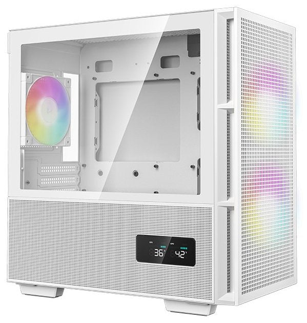 EAN 6933412774686 - DeepCool R-CH360-WHAPE3D-G-1 carcasa de ordenador Micro Torre Blanco imagen 2