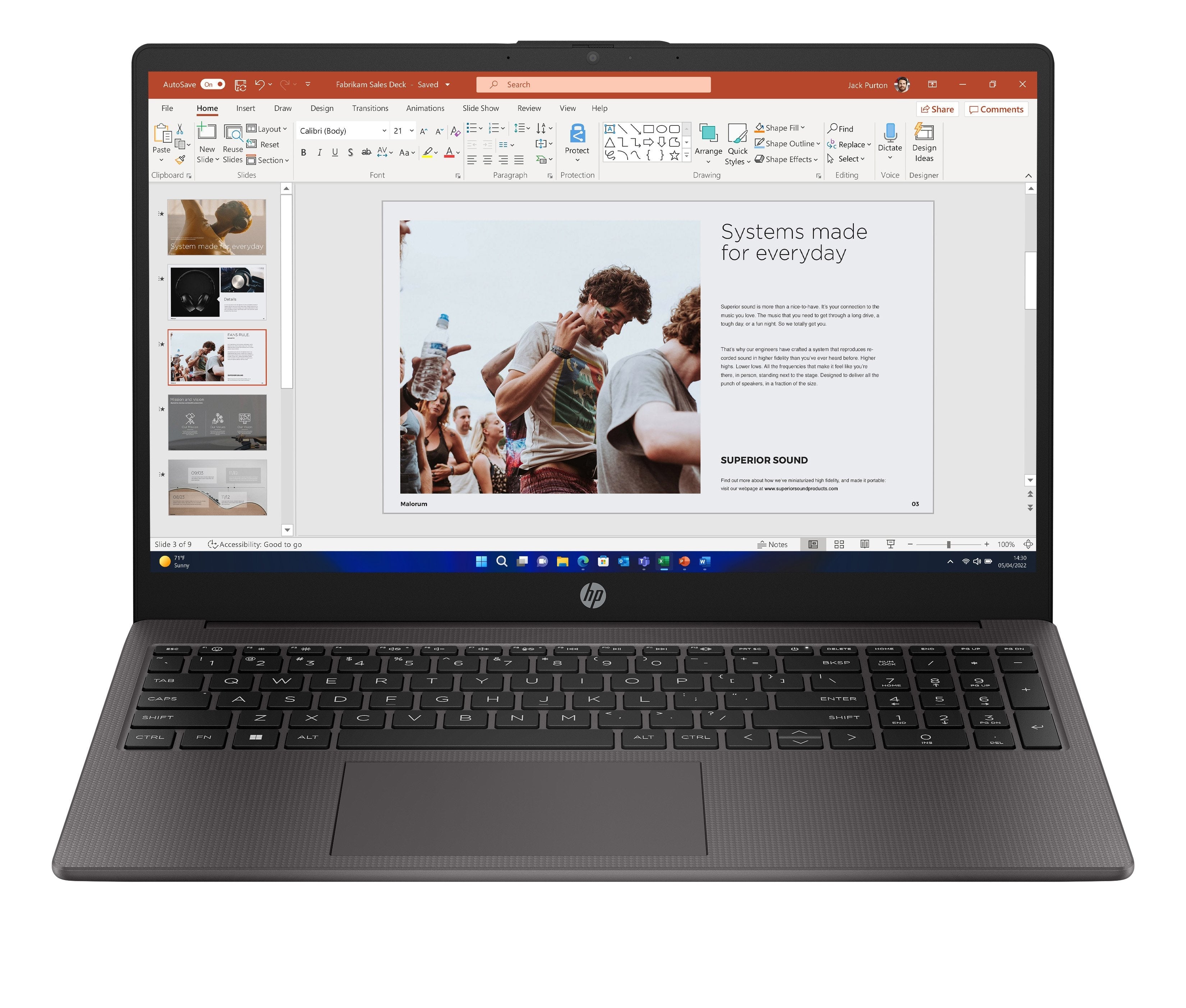 Potatil Hp 250g10 I5-1335u 15 16gb/512