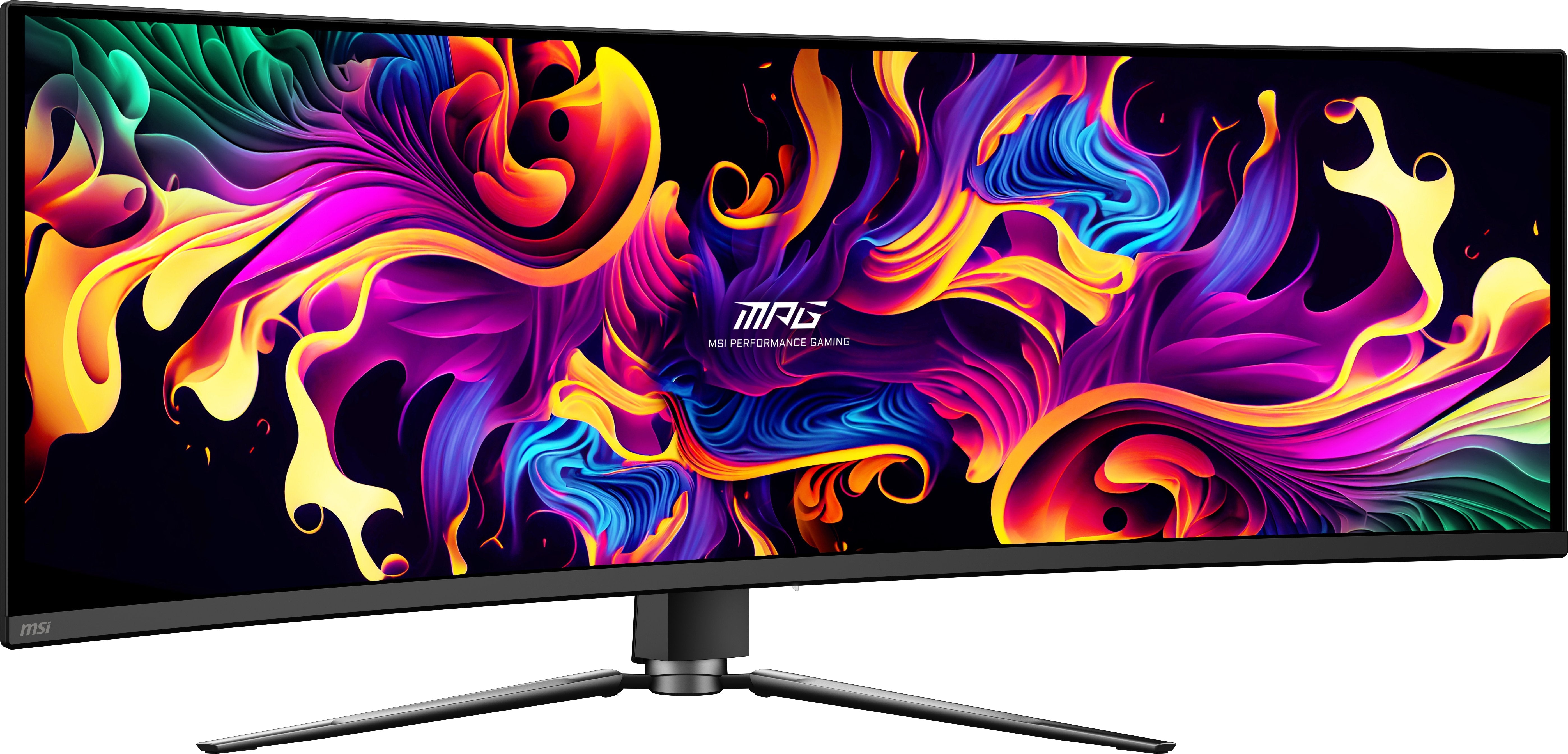 Monitor Msi Mpg 491cqp Qd-Oled (49") 5120 X 1440 Pixeles Dqhd Qdoled Negro