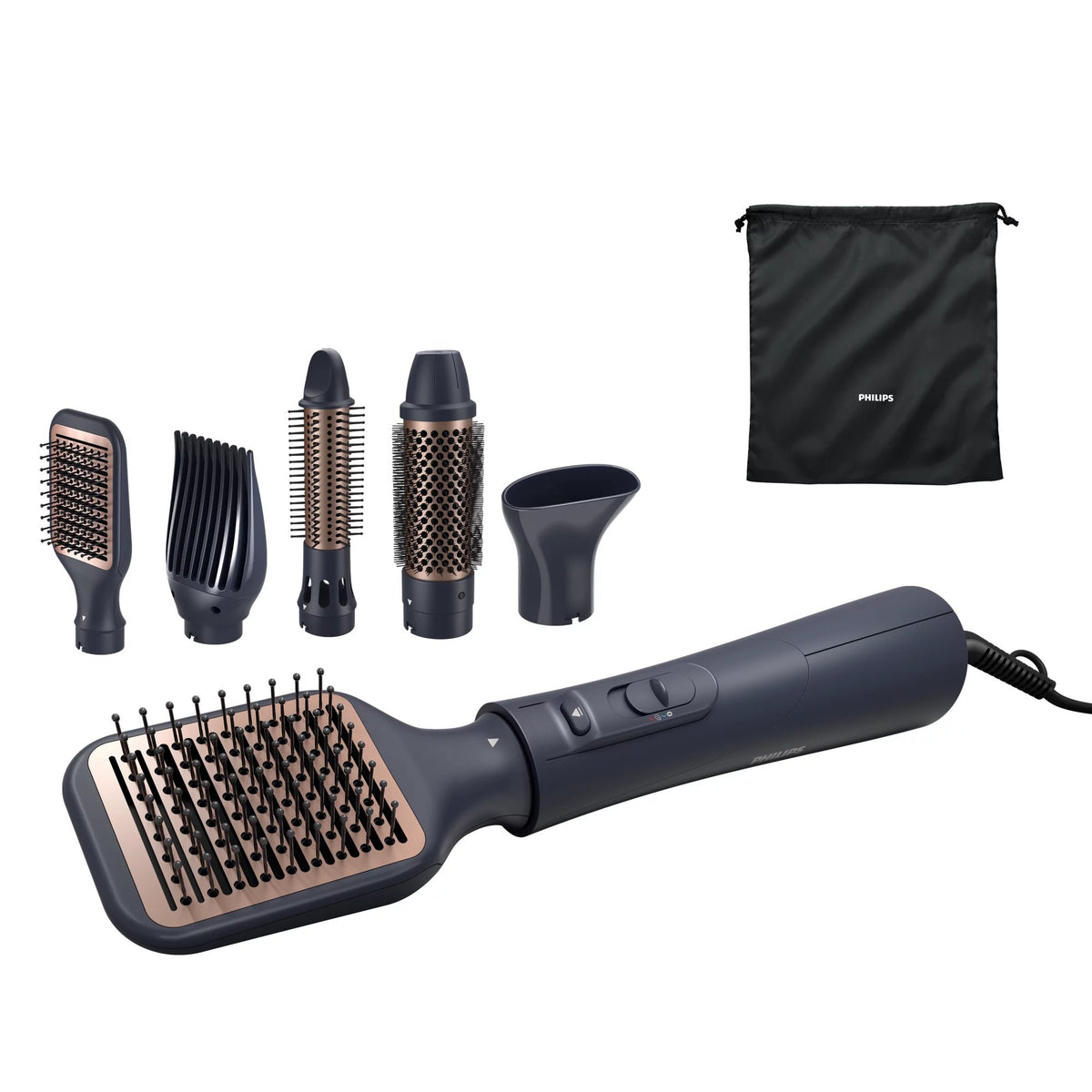 EAN 8720689002813 - Philips 5000 series BHA530/00 Utensilio de peinado Kit de peluquería Caliente Negro 1000 W 2 m imagen 1