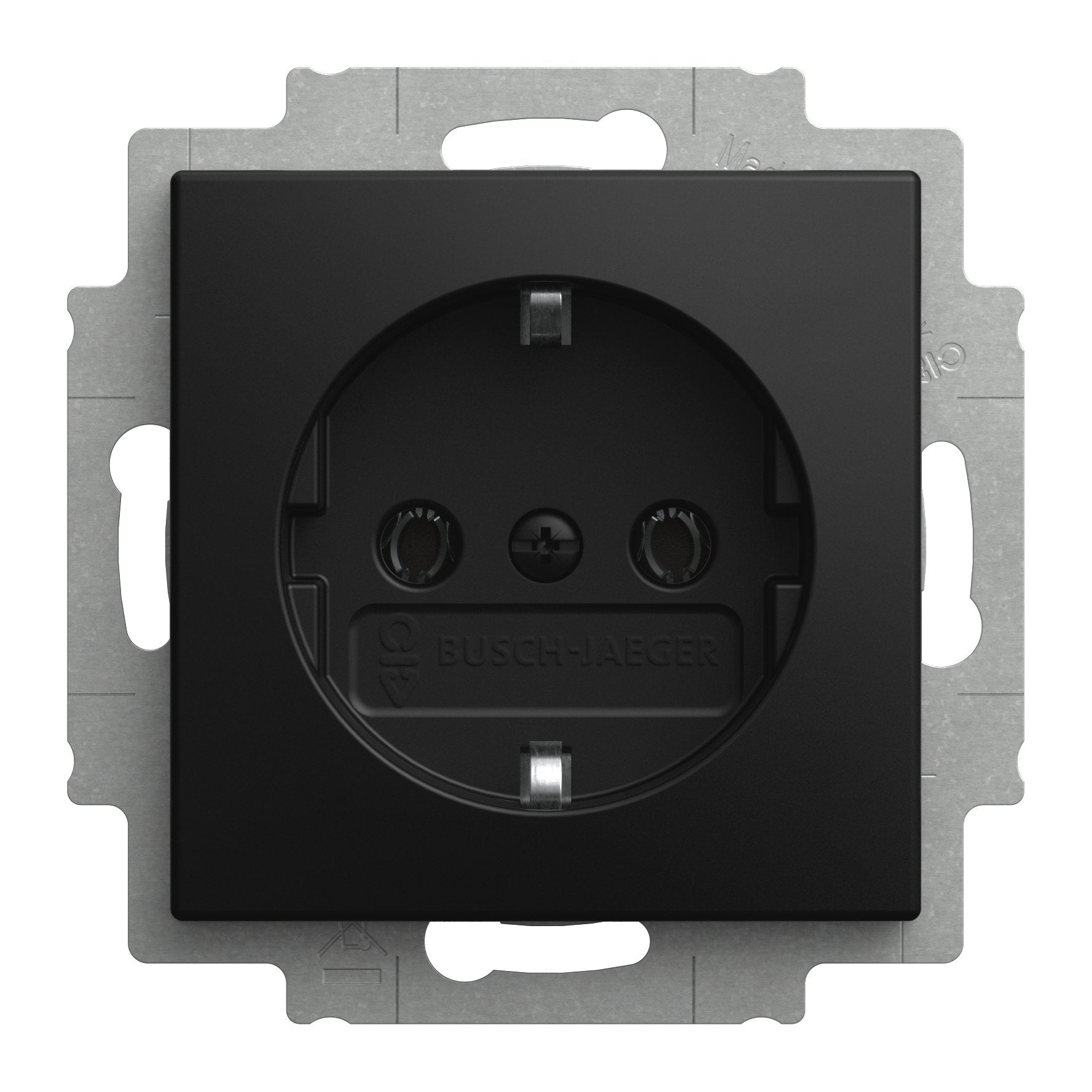 EAN 4011395360491 - Busch-Jaeger 2CKA002011A6341 placa de pared y cubierta de interruptor Negro imagen 1