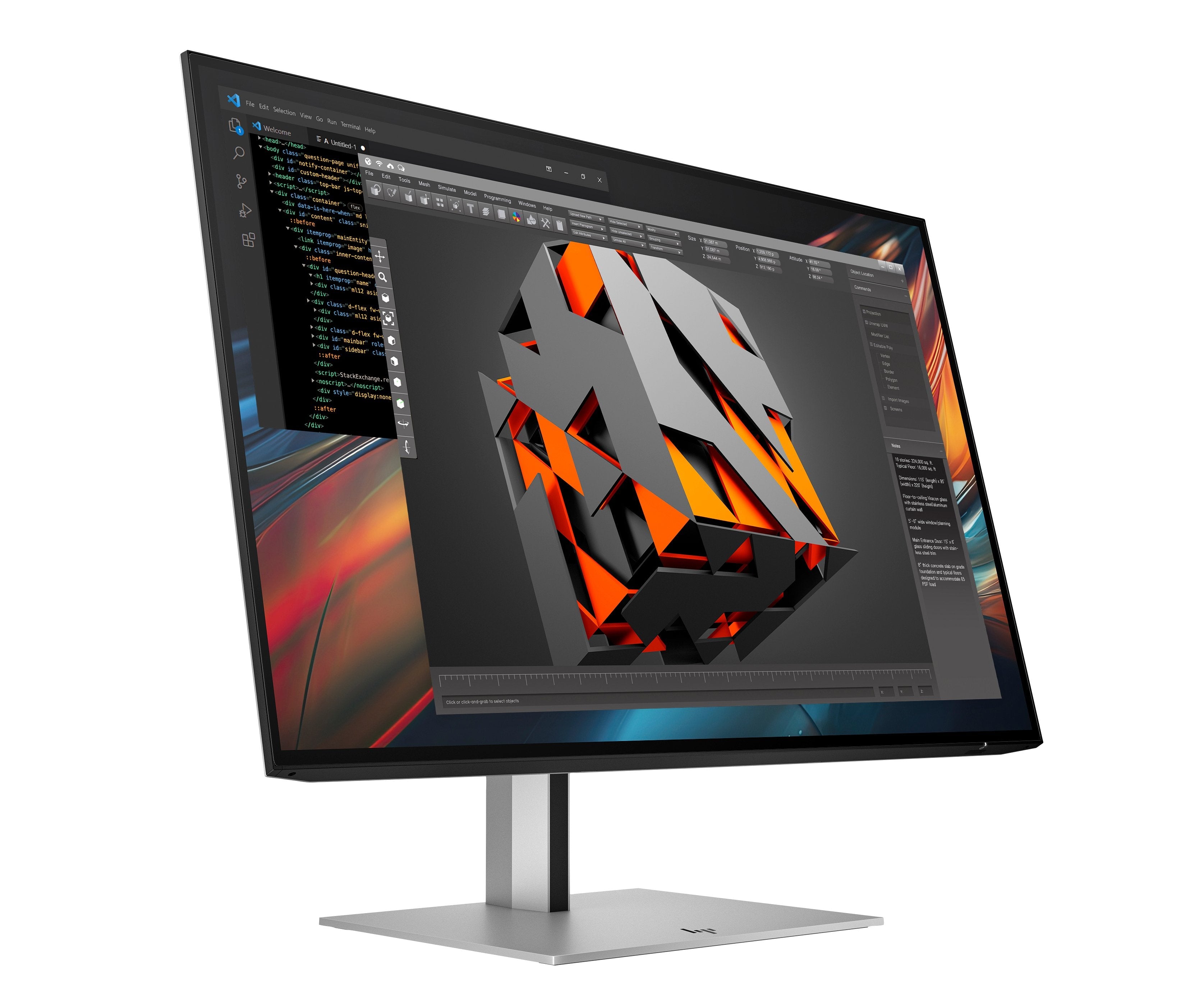 EAN 5715063476277 - HP Series 7 Pro 24 inch WUXGA USB-C Monitor - 724pu pantalla para PC 61 cm (24") 1920 x 1200 Pixeles LCD imagen 2