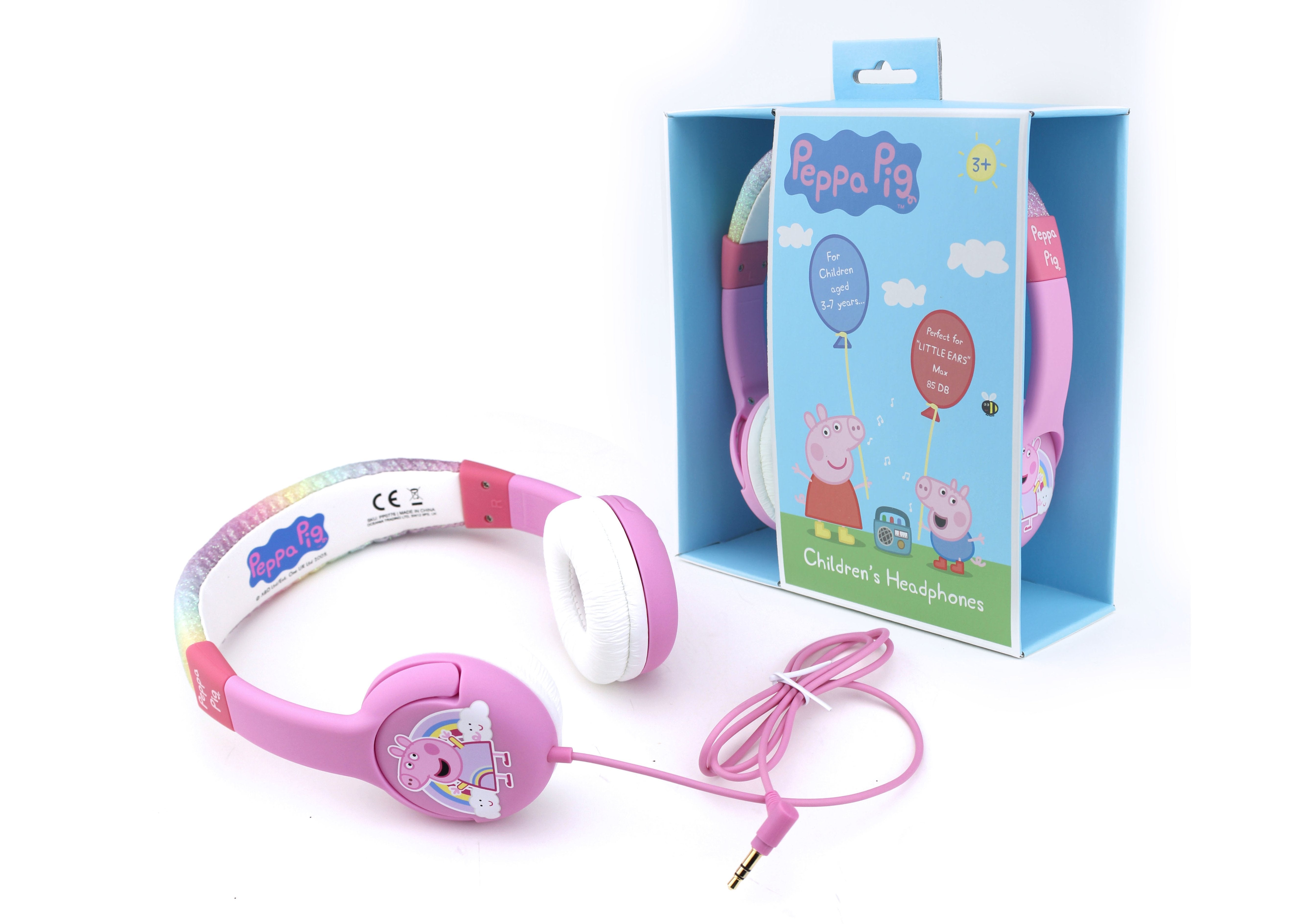 Auriculares Infantiles Otl Peppa Pig/ Jack 3.5/ Rosa