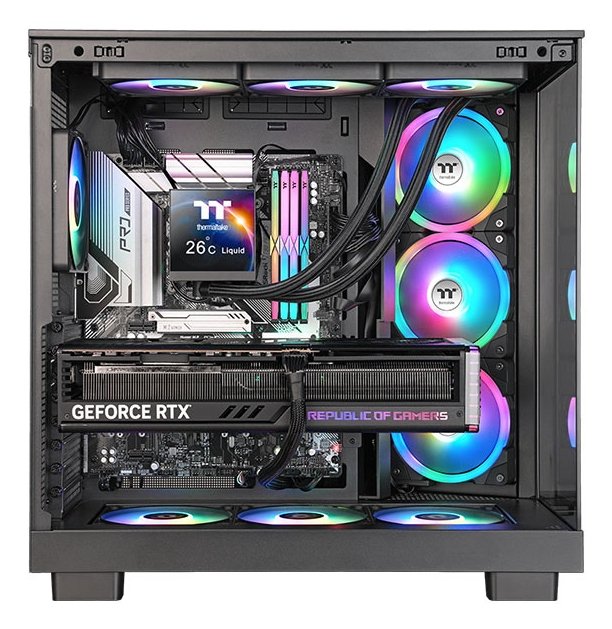 Thermaltake Magfloe 420 Ultra Argb Sync Aio Cooler Líquido, Negro Enfriamiento Negro Cl-W451-Pl14sw-A