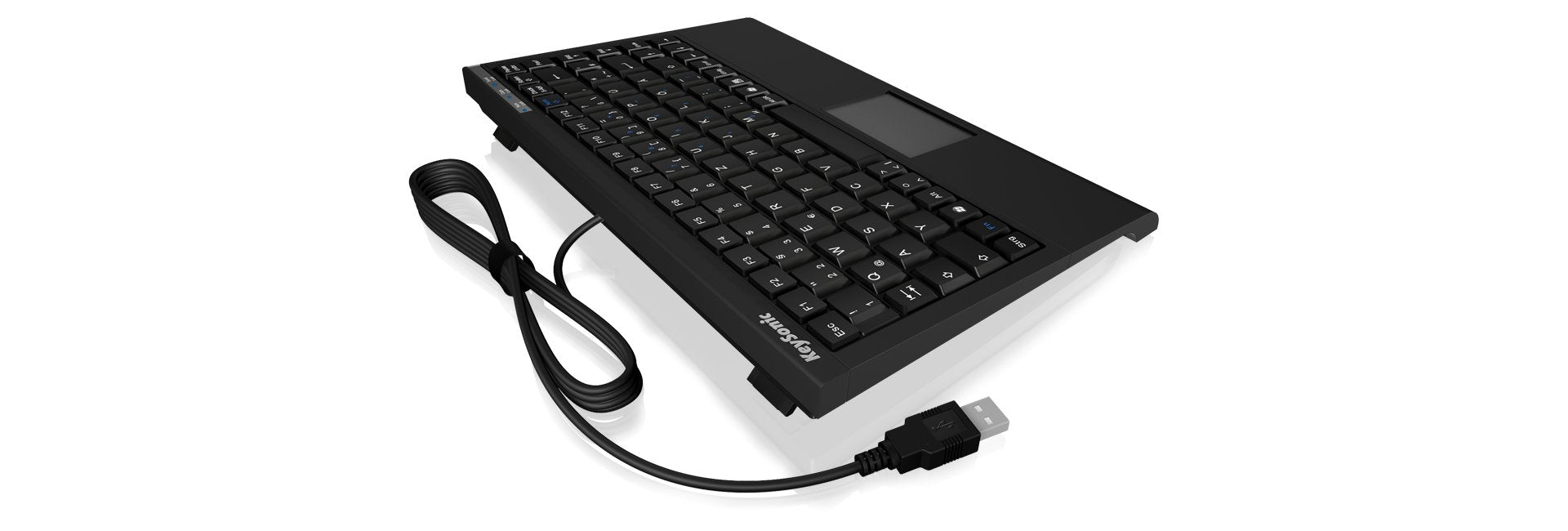 Keysonic Ack-595c+ Teclado Usb Alemán Negro