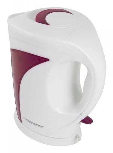 Hervidor De Agua Esperanza Ekk018r 1.7 L, Blanco / Rojo