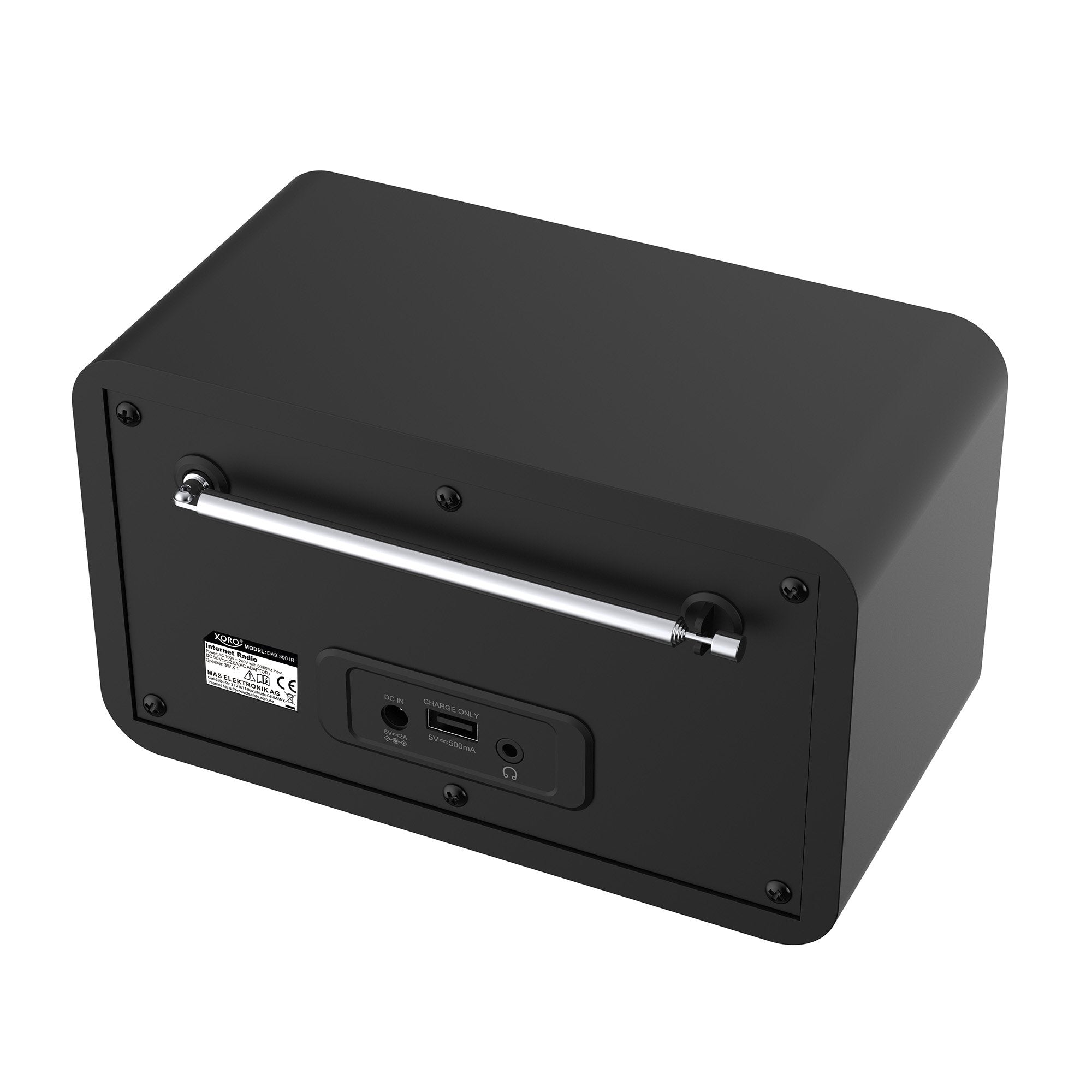 EAN 4260427616291 - Xoro XOR400909 radio Internet Digital Negro imagen 5