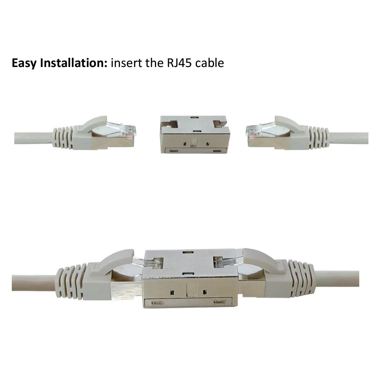 Roline Rj-45 Kupplung Geschirmt, Cat.6a (Class Ea), Metallgehuse