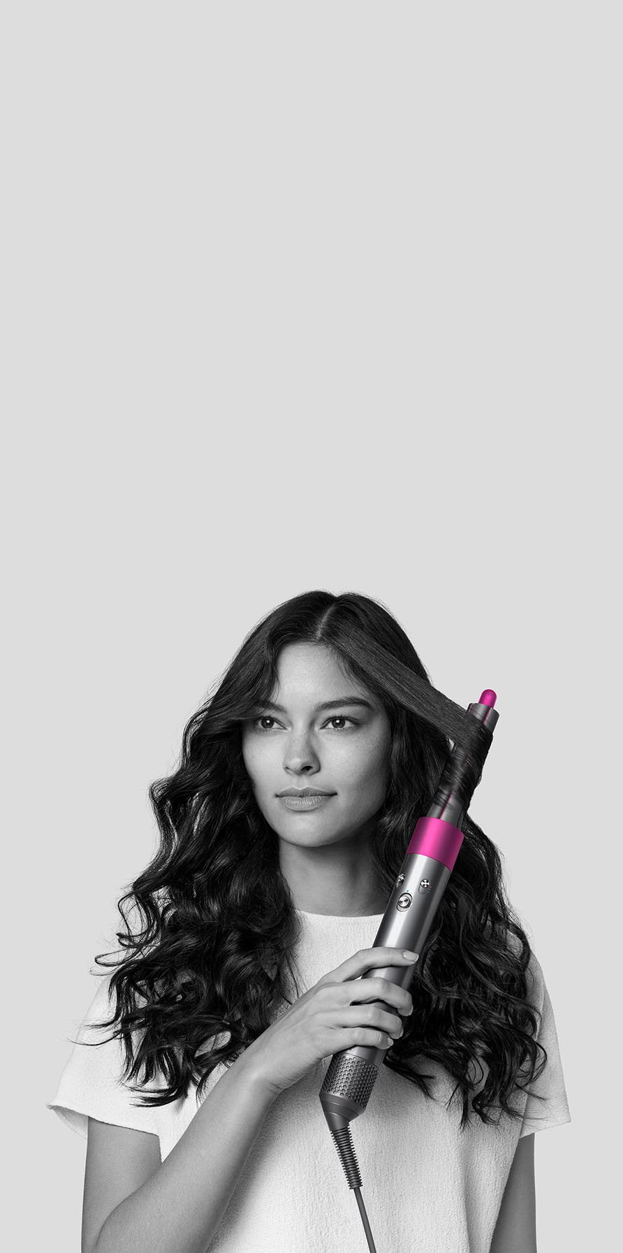 Dyson Airwrap Complete, 1300w, Con Funda, 4 Temperaturas, Gris/Fucsia 310733-01