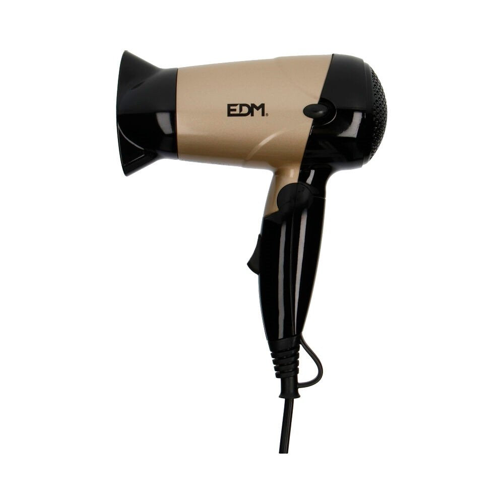Secador De Cabello De Viaje. Bi-Tension. 1000-1200w. 5,5x18x19cm Edm