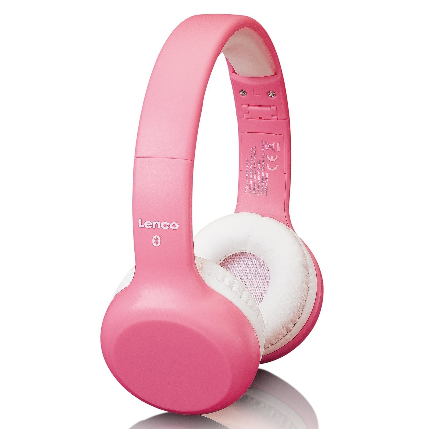 EAN 8711902045564 - Lenco HPB-110PK Auriculares Inalámbrico y alámbrico Diadema MicroUSB Bluetooth Rosa imagen 3