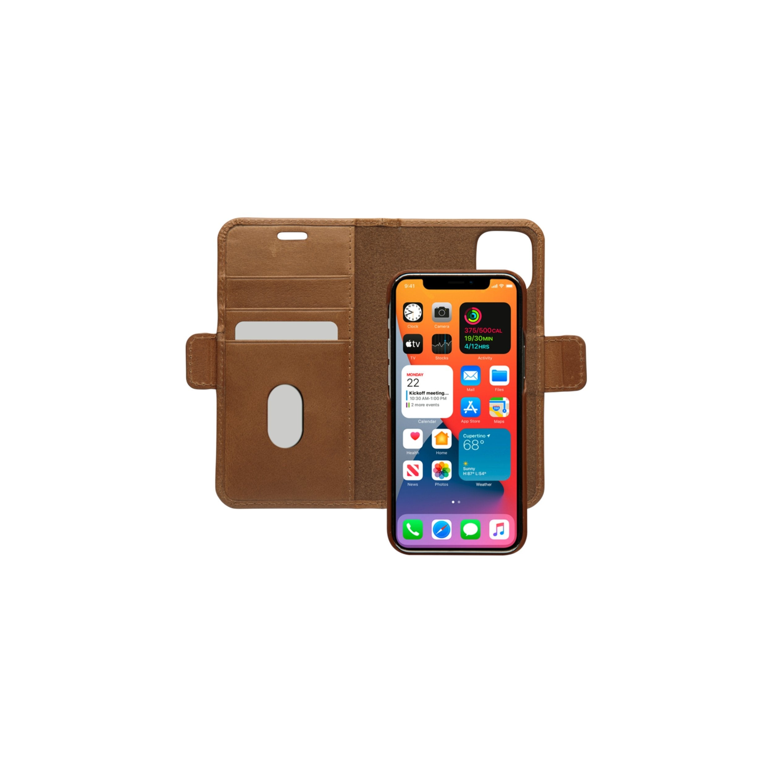 Dbramante1928 Lynge Funda Para Iphone 12 Mini 13,7 Cm (5.4") Funda Cartera Bronceado