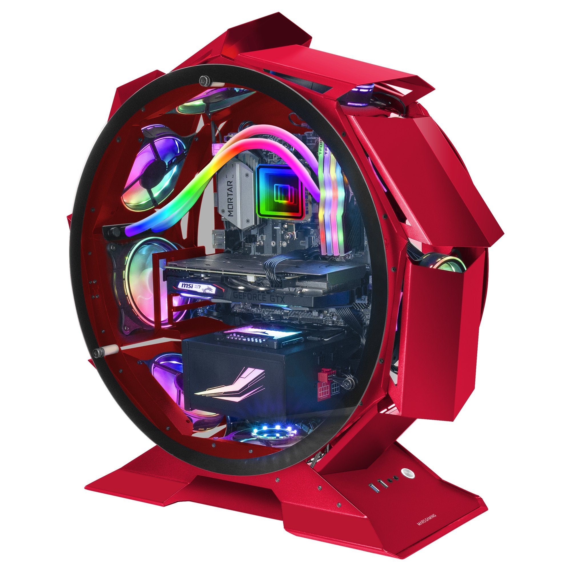 EAN 8435693102724 - Mars Gaming MCORBR carcasa de ordenador Torre imagen 1