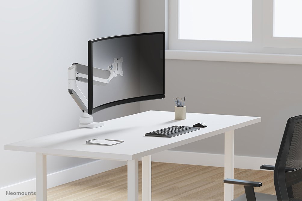 EAN 8717371441661 - Neomounts DS70PLUS-450WH1 soporte para monitor 124,5 cm (49") Escritorio Blanco imagen 16