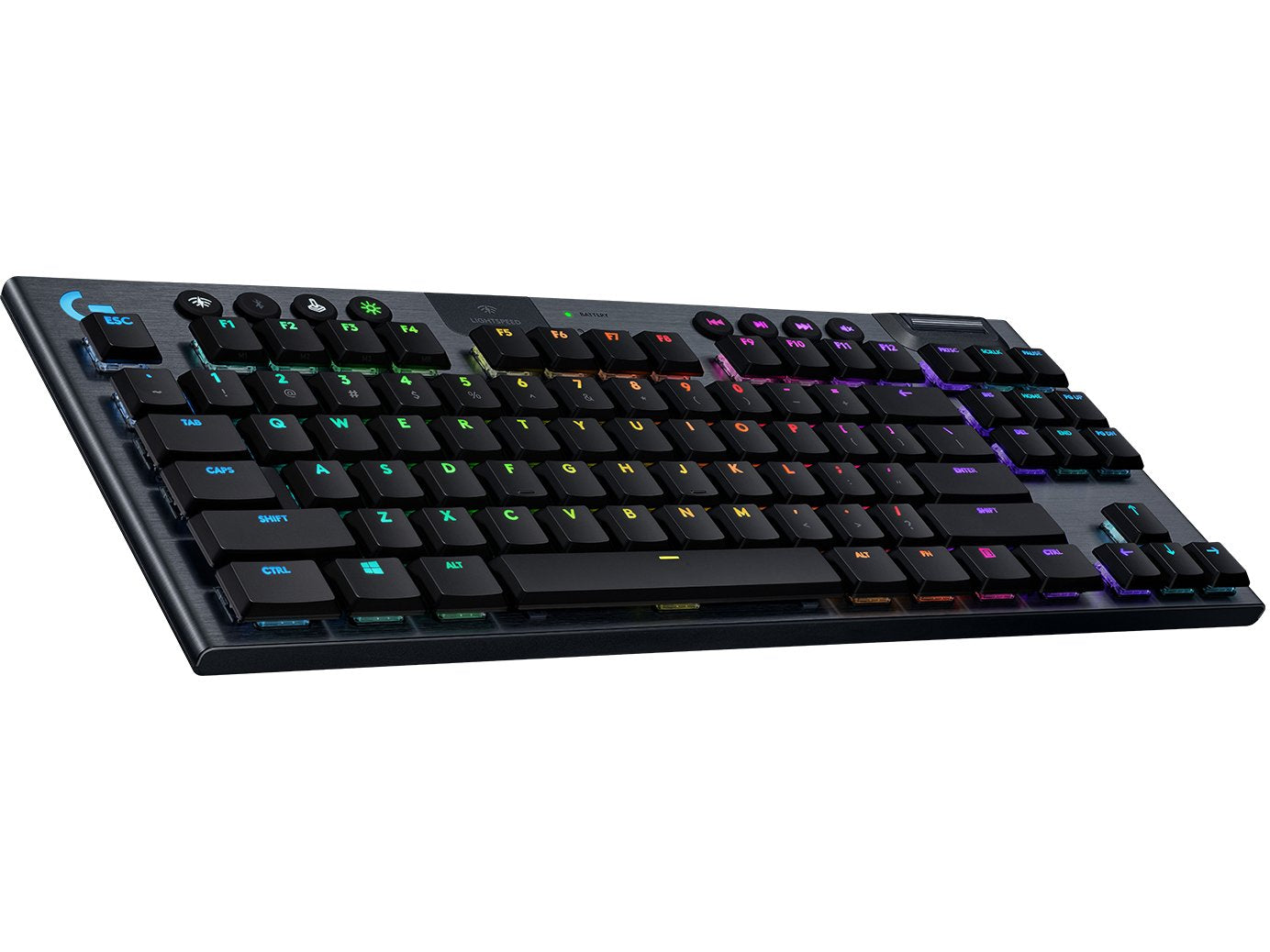 EAN 5099206088849 - Logitech G 920-009513 teclado Juego RF Wireless + Bluetooth QWERTZ Alemán Carbono imagen 2