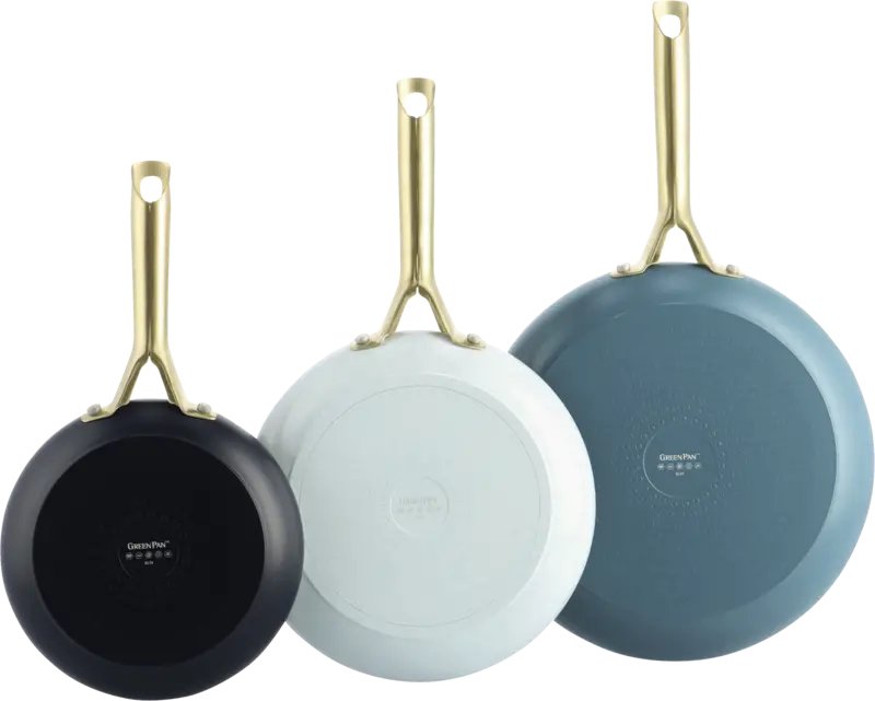 Greenpan Shades Bratfpannenset 3-Tlg., 20+24+28cm Coastel