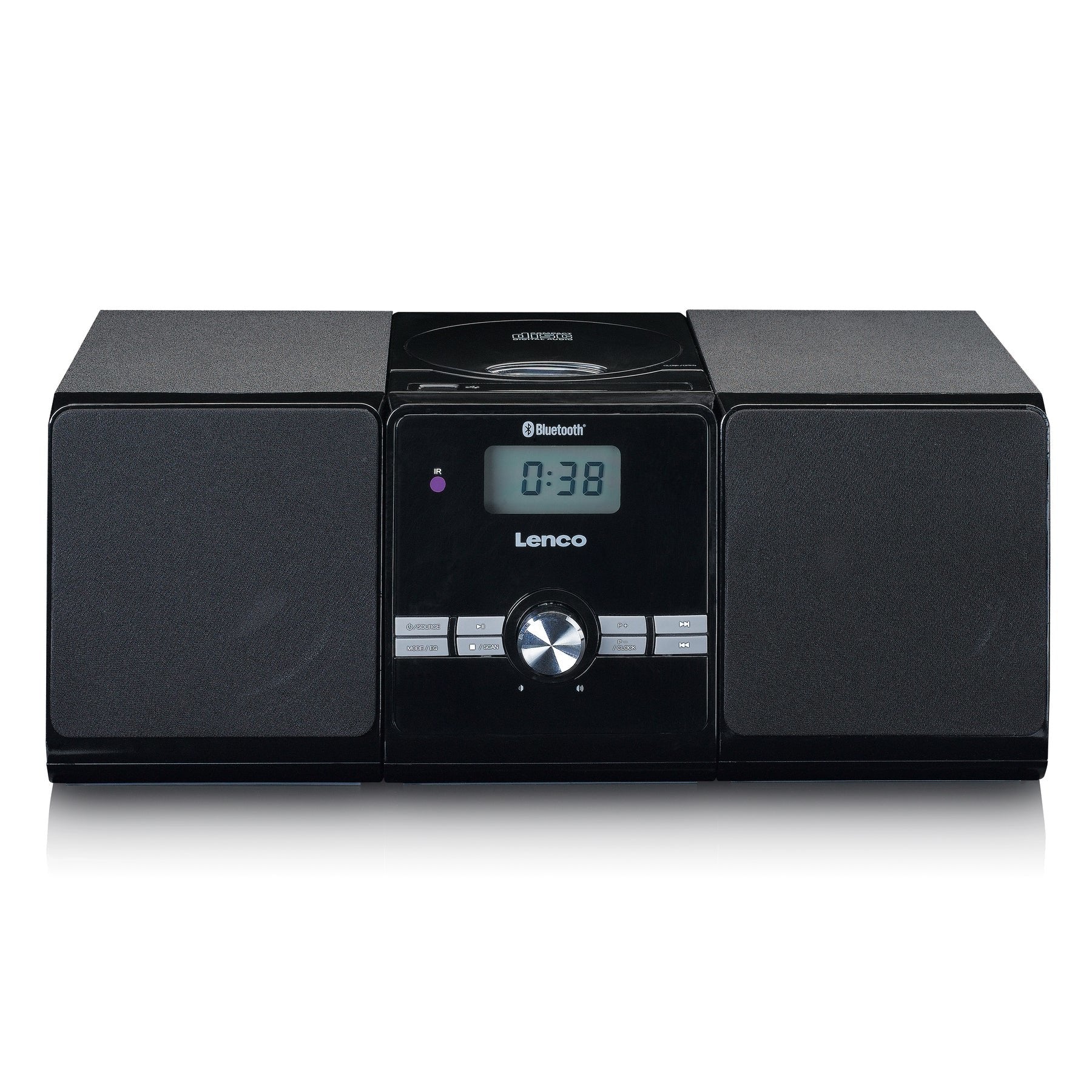 EAN 8711902065326 - Lenco MC-030BK sistema de audio para el hogar Microcadena de música para uso doméstico 10 W Negro imagen 1