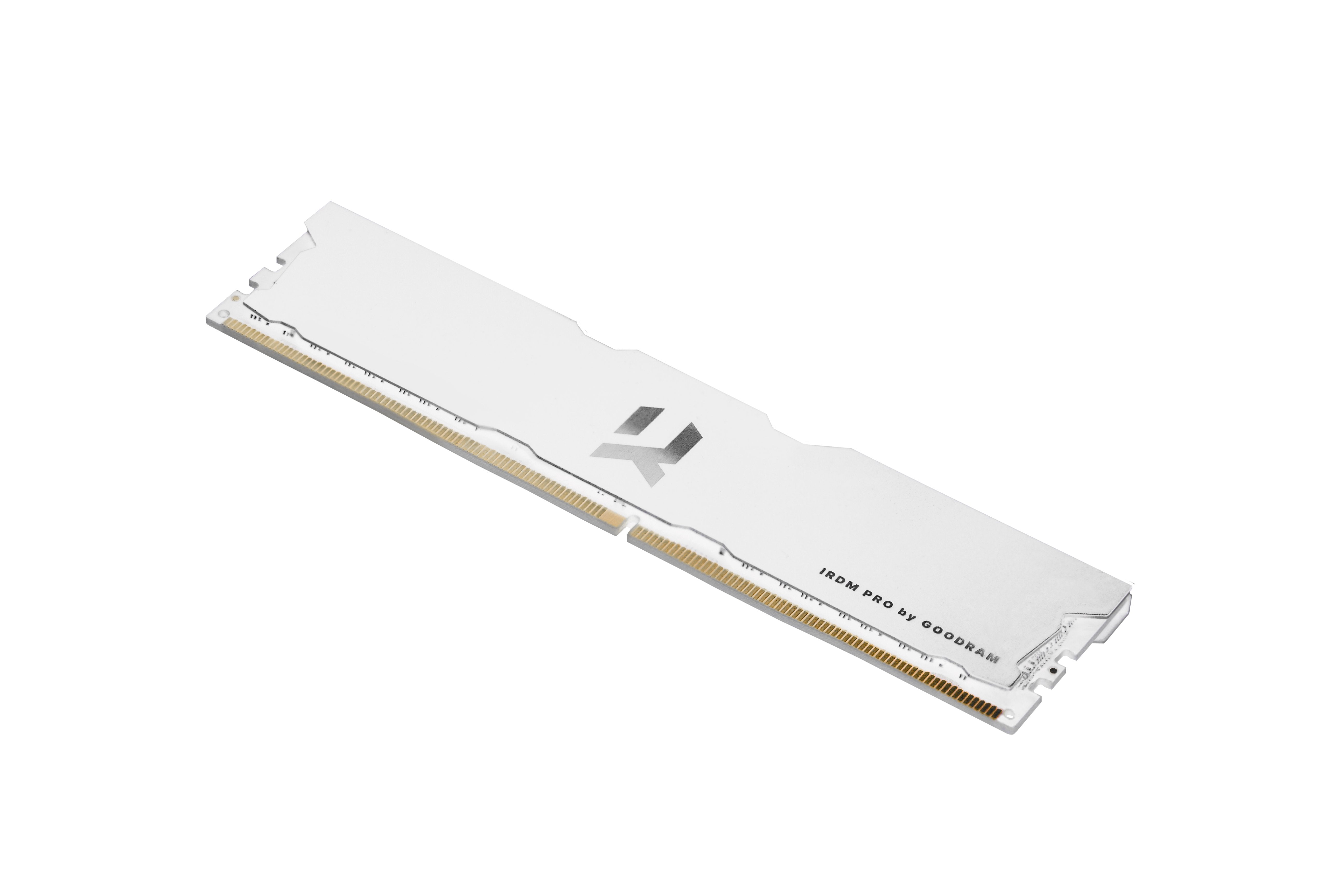 Memoria Ddr4 Gaming Goodram 8gb 4000mhz Pc4 32000 Cl 18 Irdm Pro White 1.35v