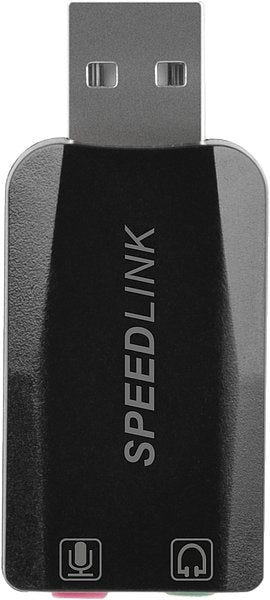 Speedlink Vigo - Tarjeta De Sonido Usb Negro