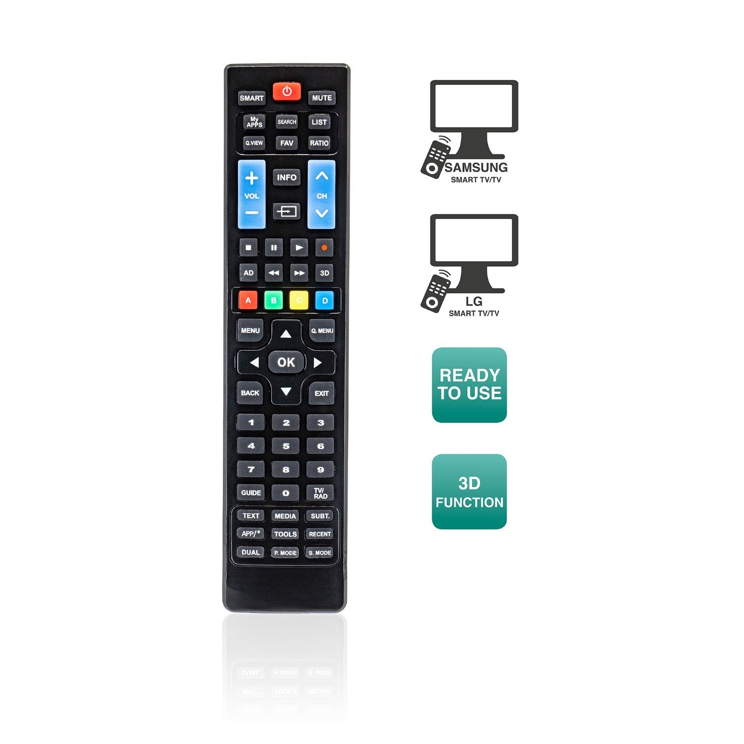 Ewnt Ew1575 Mando Tv Universal Para Lg Y Samsung