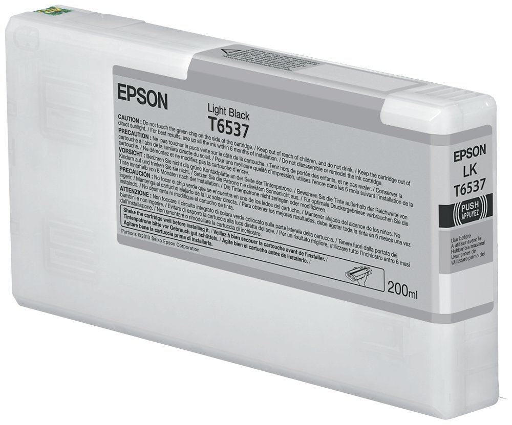 Tinta Original Epson 200 Ml Negro Claro Original Para Stylus Pro 4900, Pro 4900 Designer Edition, Pro 4900 Spectro_m1