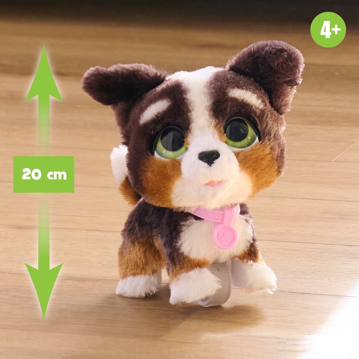 EAN 0886144280566 - FurReal Walkalots Bernedoodle Puppy imagen 3