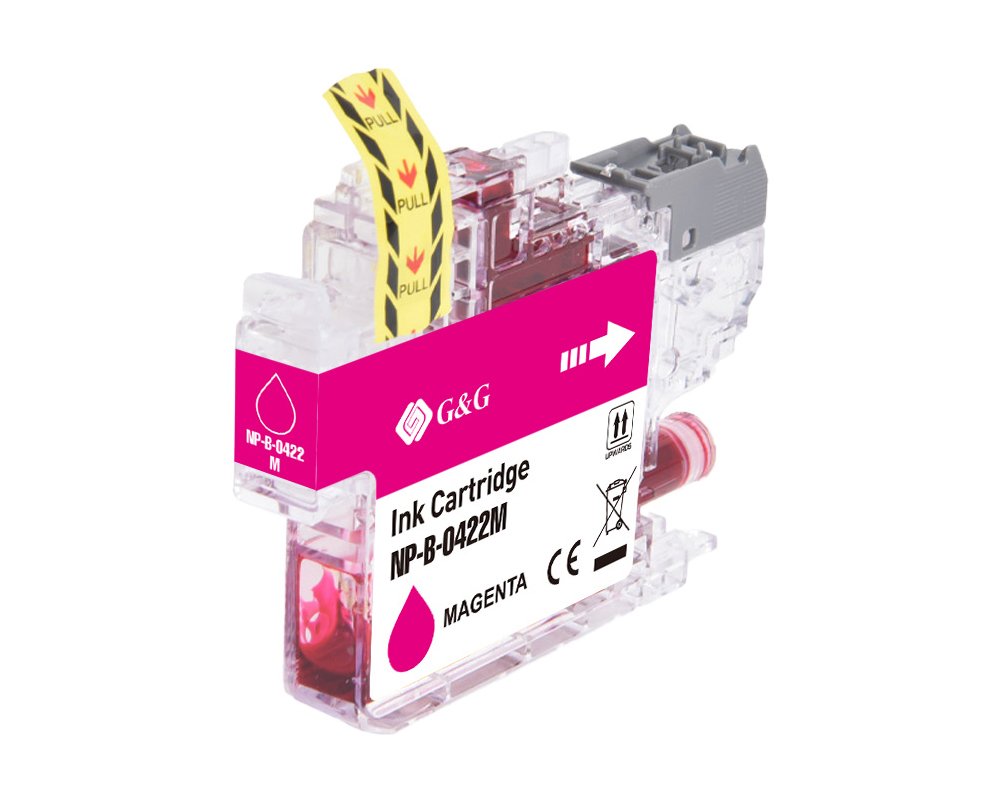 G&G Cartucho Brother 422 Lc422m Magenta 550 Copias