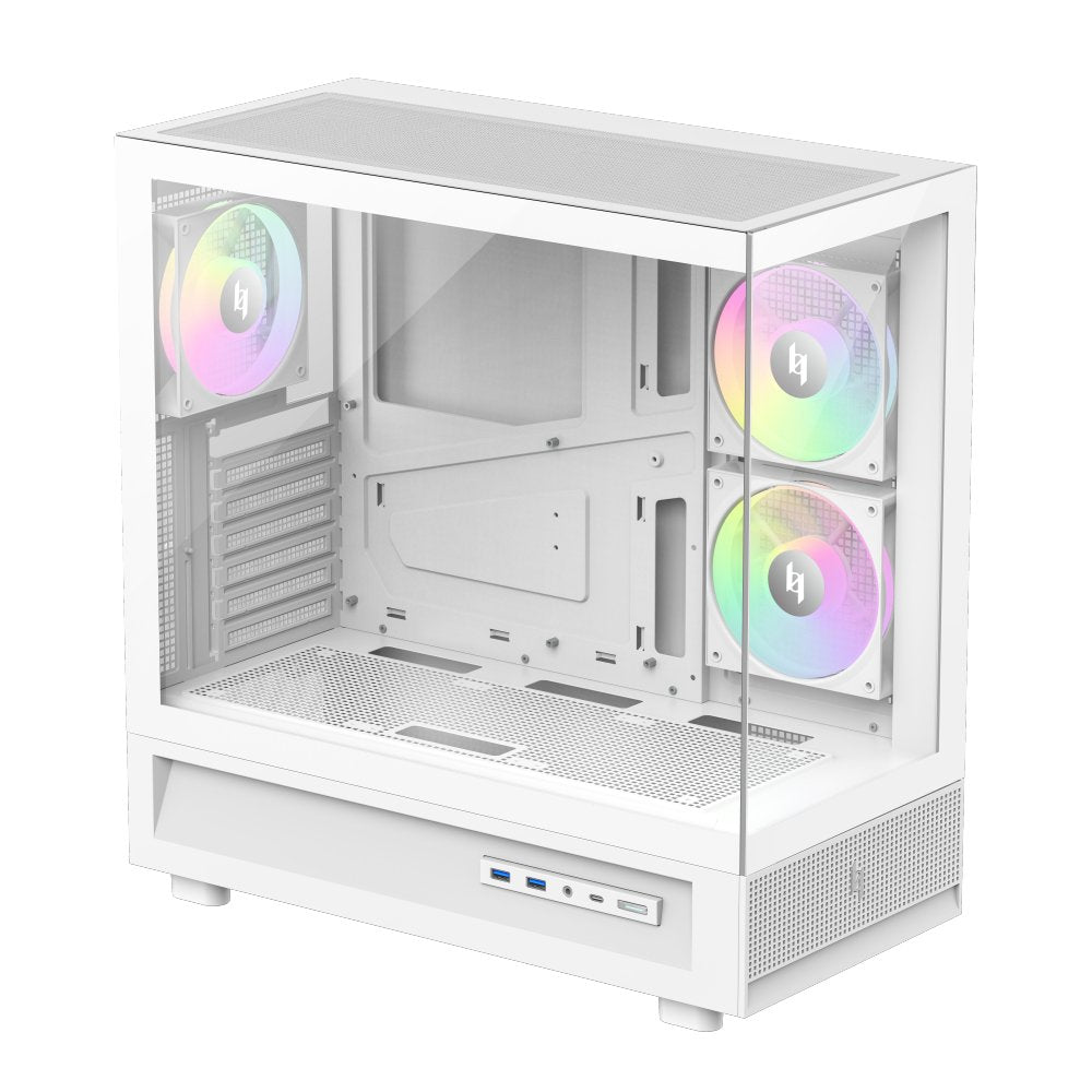 EAN 6931858712125 - GameMax NEX C51 WH carcasa de ordenador Blanco imagen 2