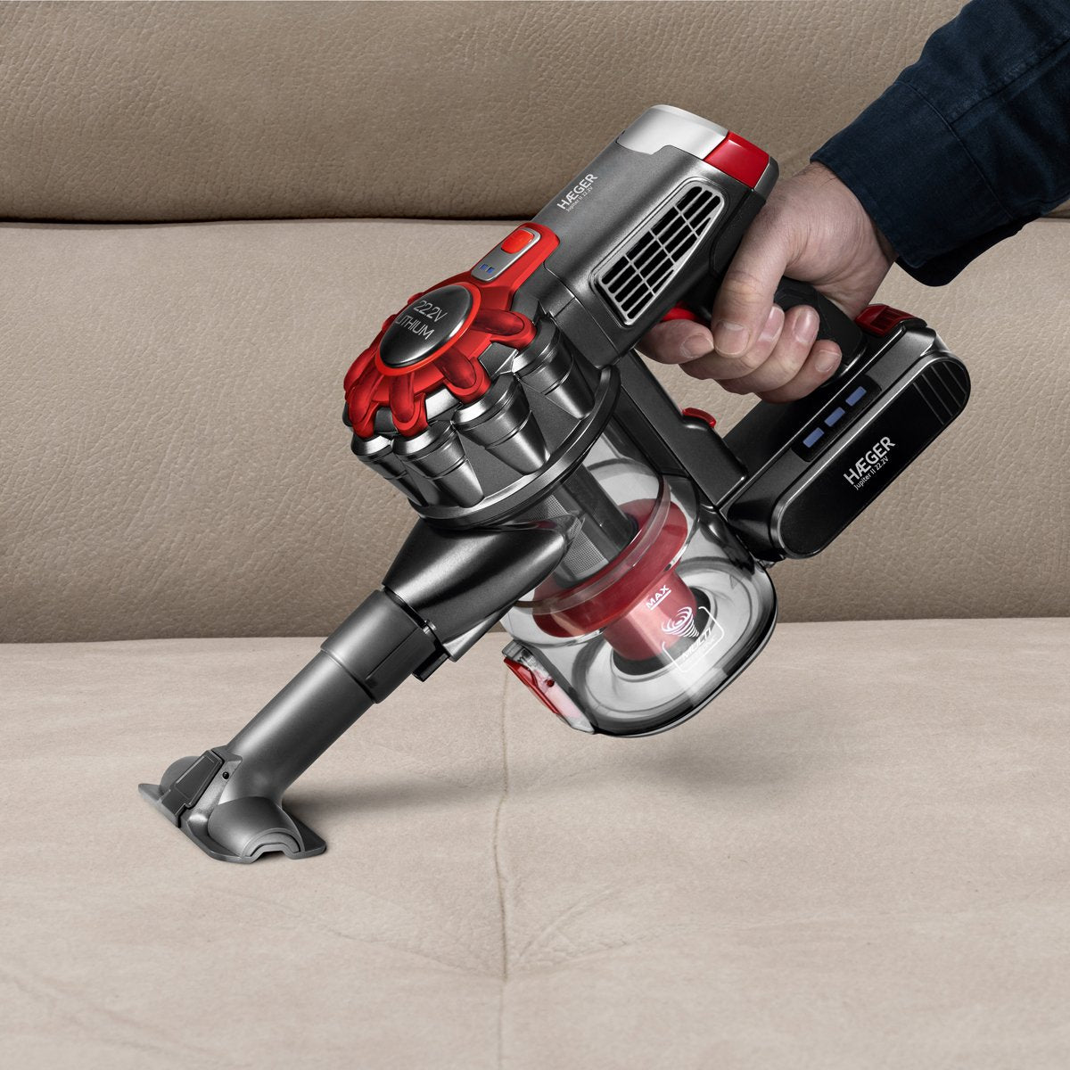 EAN 5608475040115 - Haeger Jupiter II Batería Secar Sin bolsa Negro imagen 6