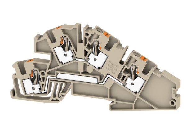 Weidmüller Aitb 4 Bb L-L Borne Modular De Instalación 2669070000