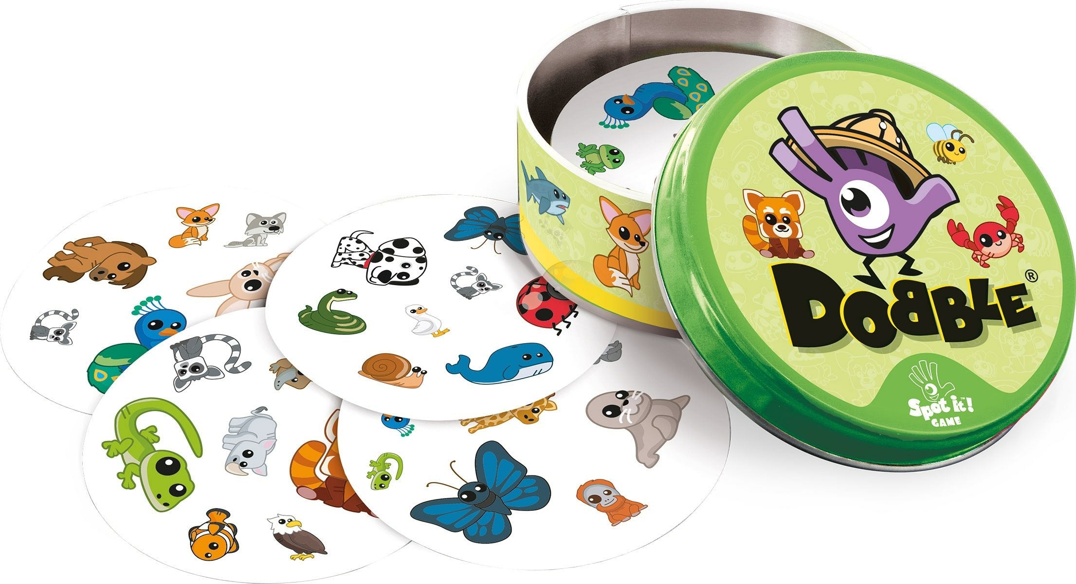EAN 3558380108801 - Dobble Kids 15 min Juego De Cartas Emparejamiento imagen 5