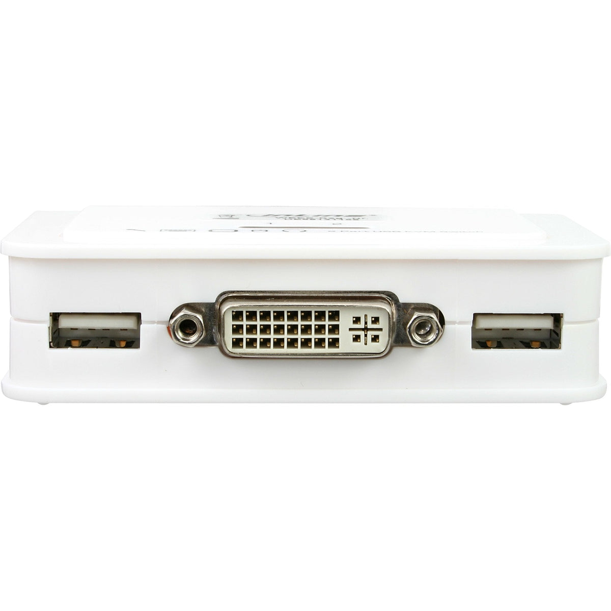 Switch Kvm Inline De 2 Puertos Dvi-D Usb Con Audio