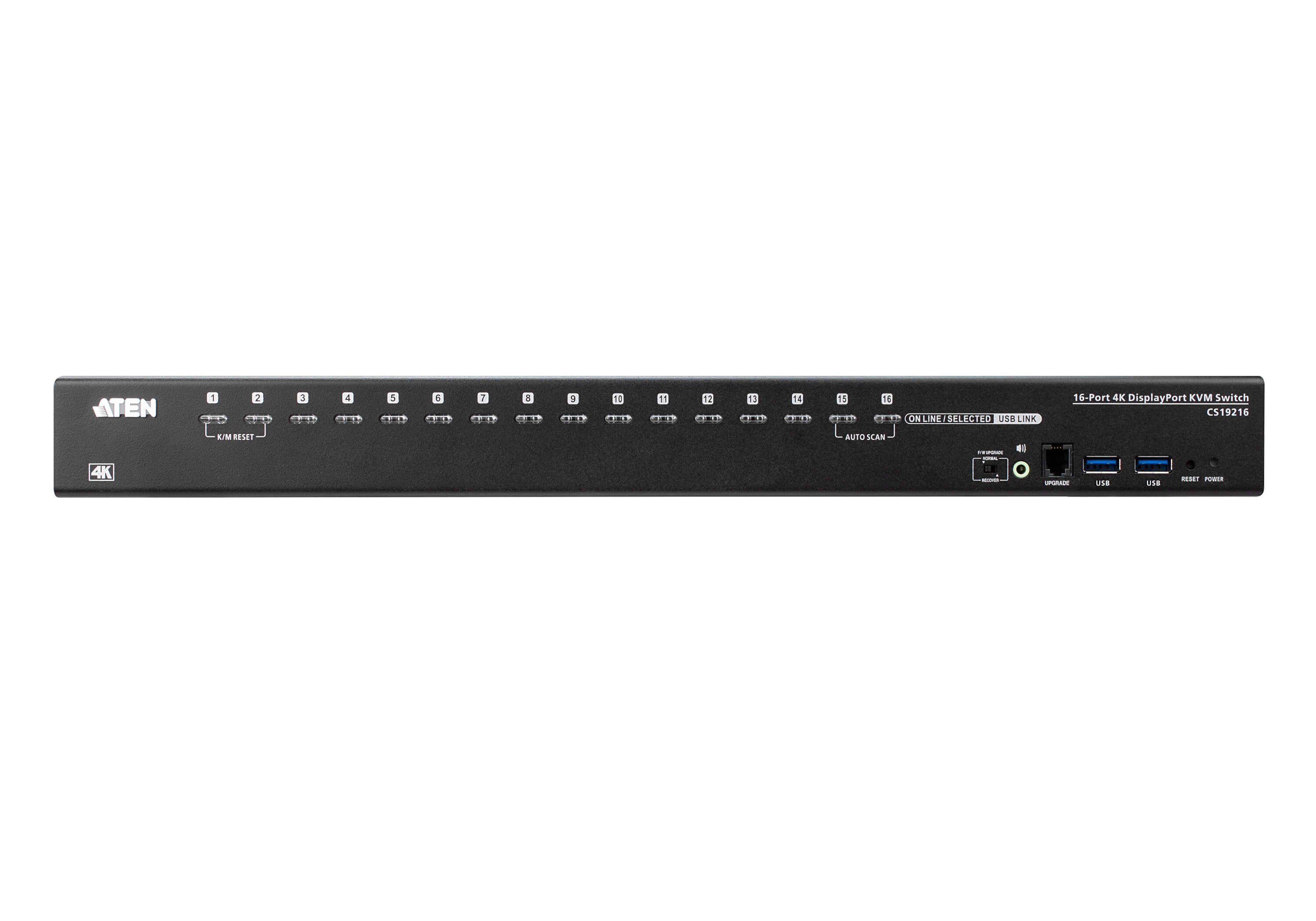 EAN 4719264649264 - ATEN CS19216-AT-G interruptor KVM Negro imagen 3