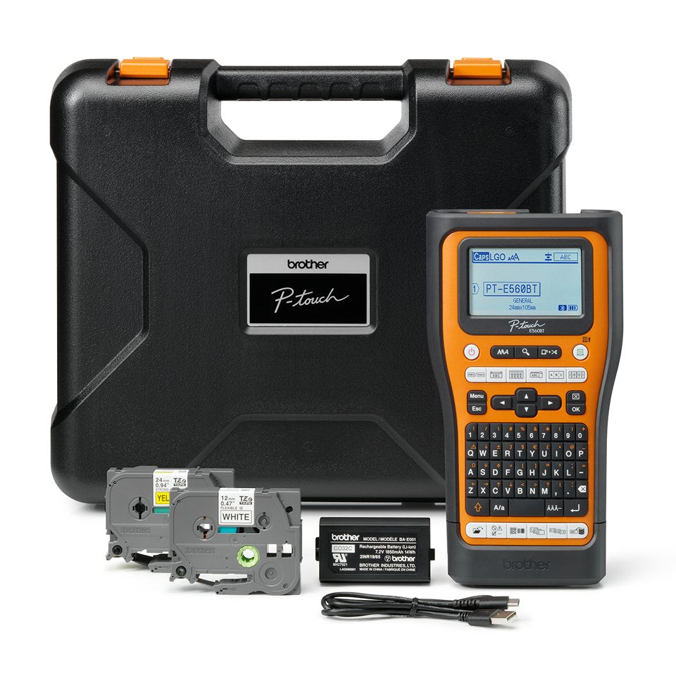EAN 4002352014267 - Brother PT-E560BTVP impresora de etiquetas Transferencia térmica 180 x 180 DPI 20 mm/s Inalámbrico y alám imagen 13