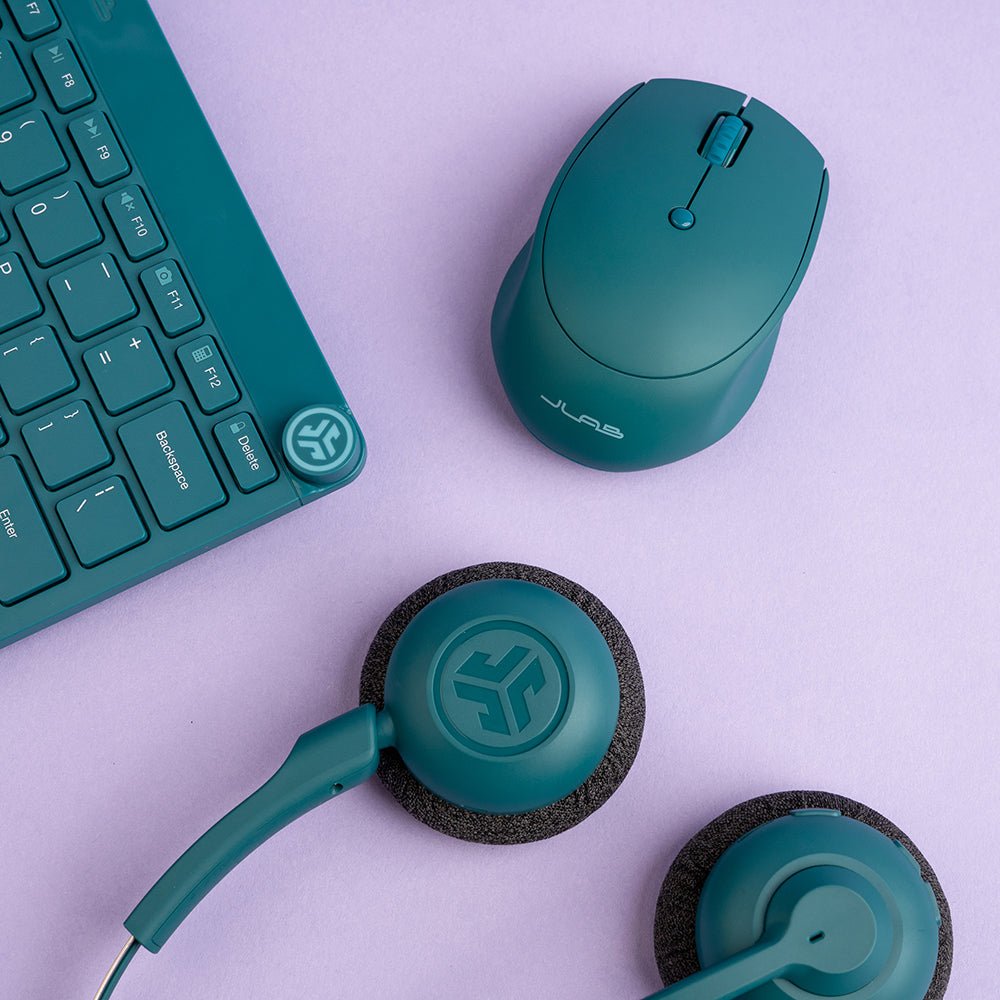 Jlab Go Work Pop Wireless Headphones Teal Cablelos