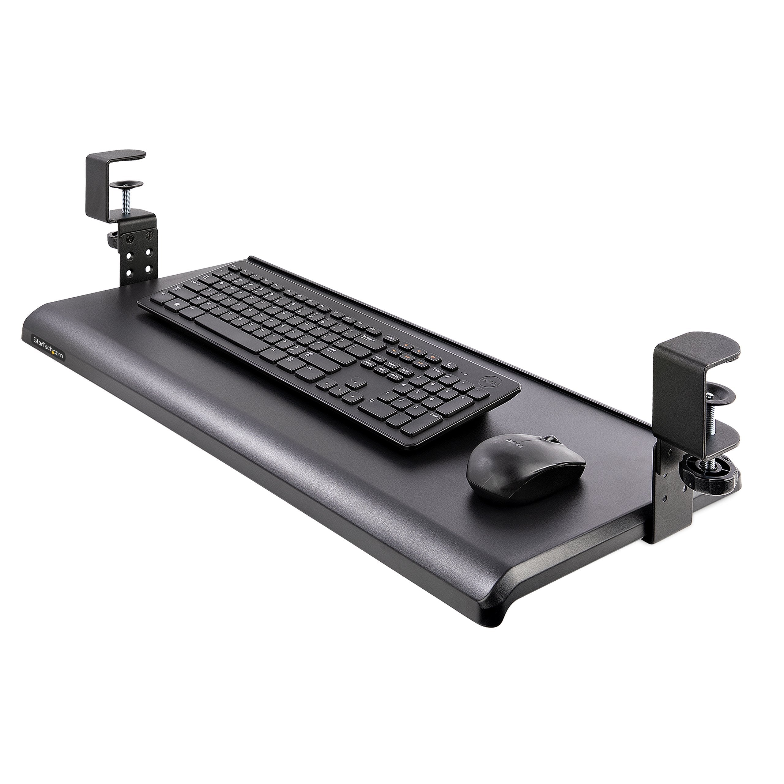 Startech.Com Teclado-Tray-Clamp1 Estacion De Trabajo Sentado O De Pie