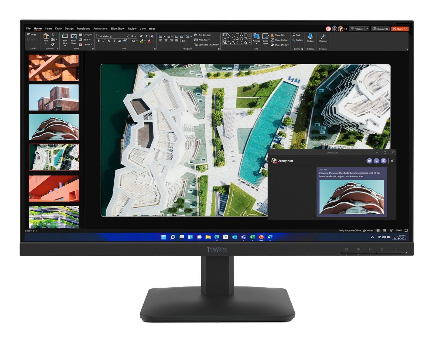 EAN 0198157472259 - Lenovo ThinkVision S27-4e pantalla para PC 68,6 cm (27") 1920 x 1080 Pixeles Full HD LCD Negro imagen 2