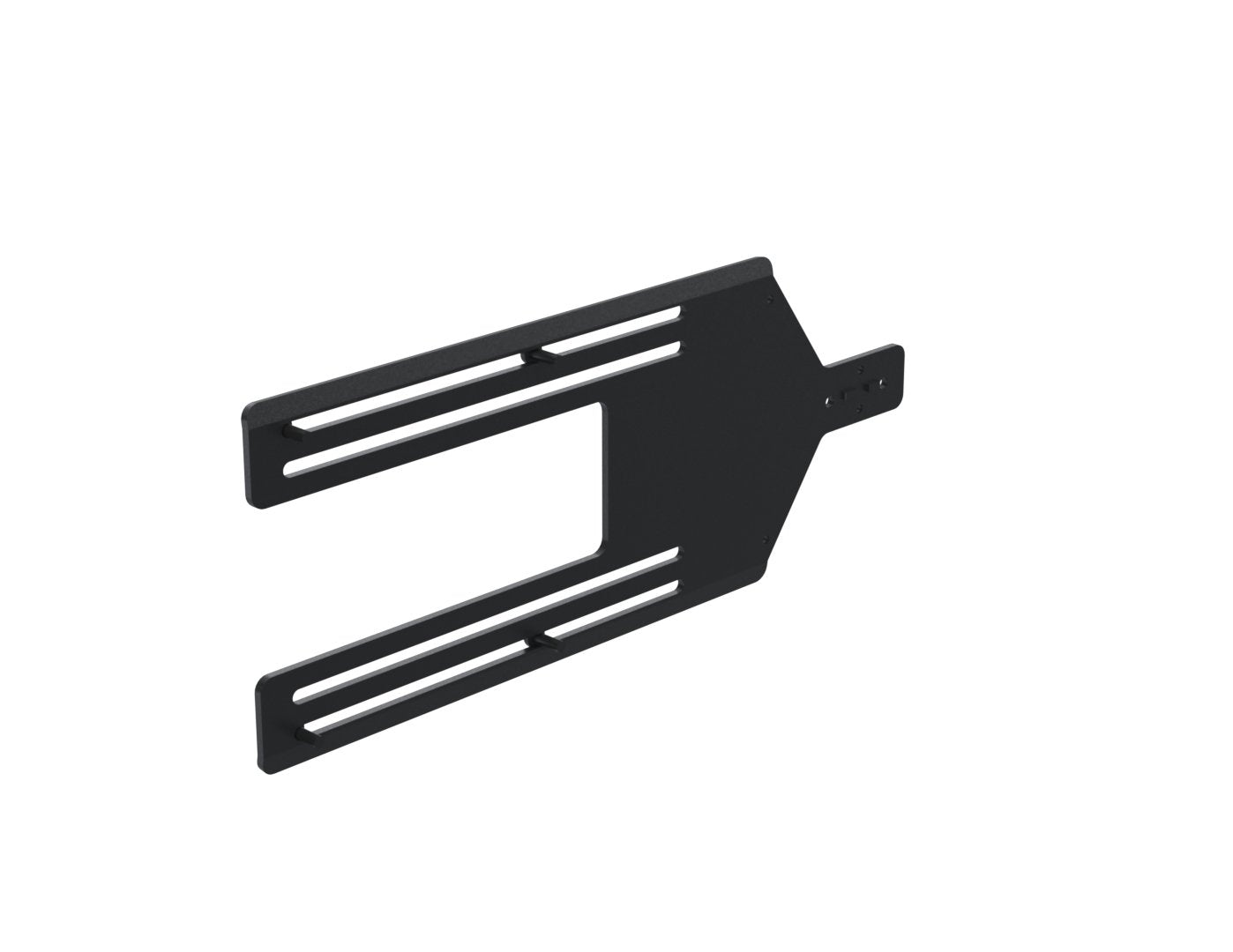 Kiosk Straight Bracket Portrait 22" To 15" -White-